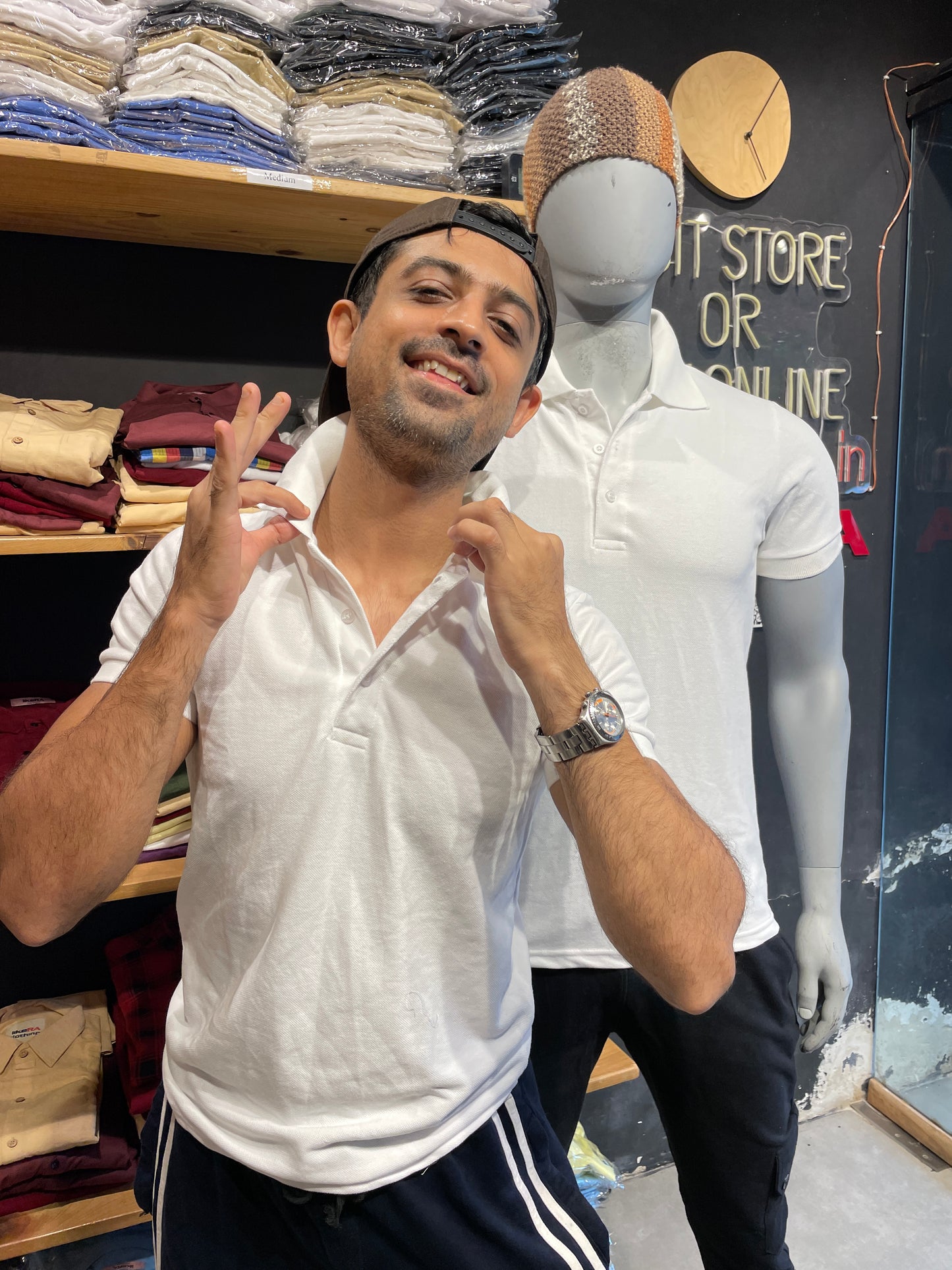 White Polo Tshirt