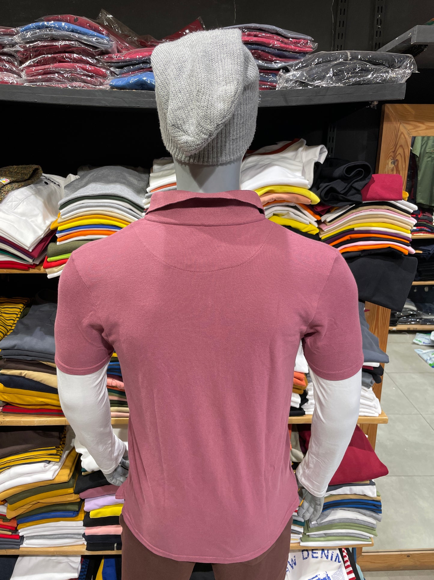 Wild Rose Doctor Sleeves Polo Tshirt