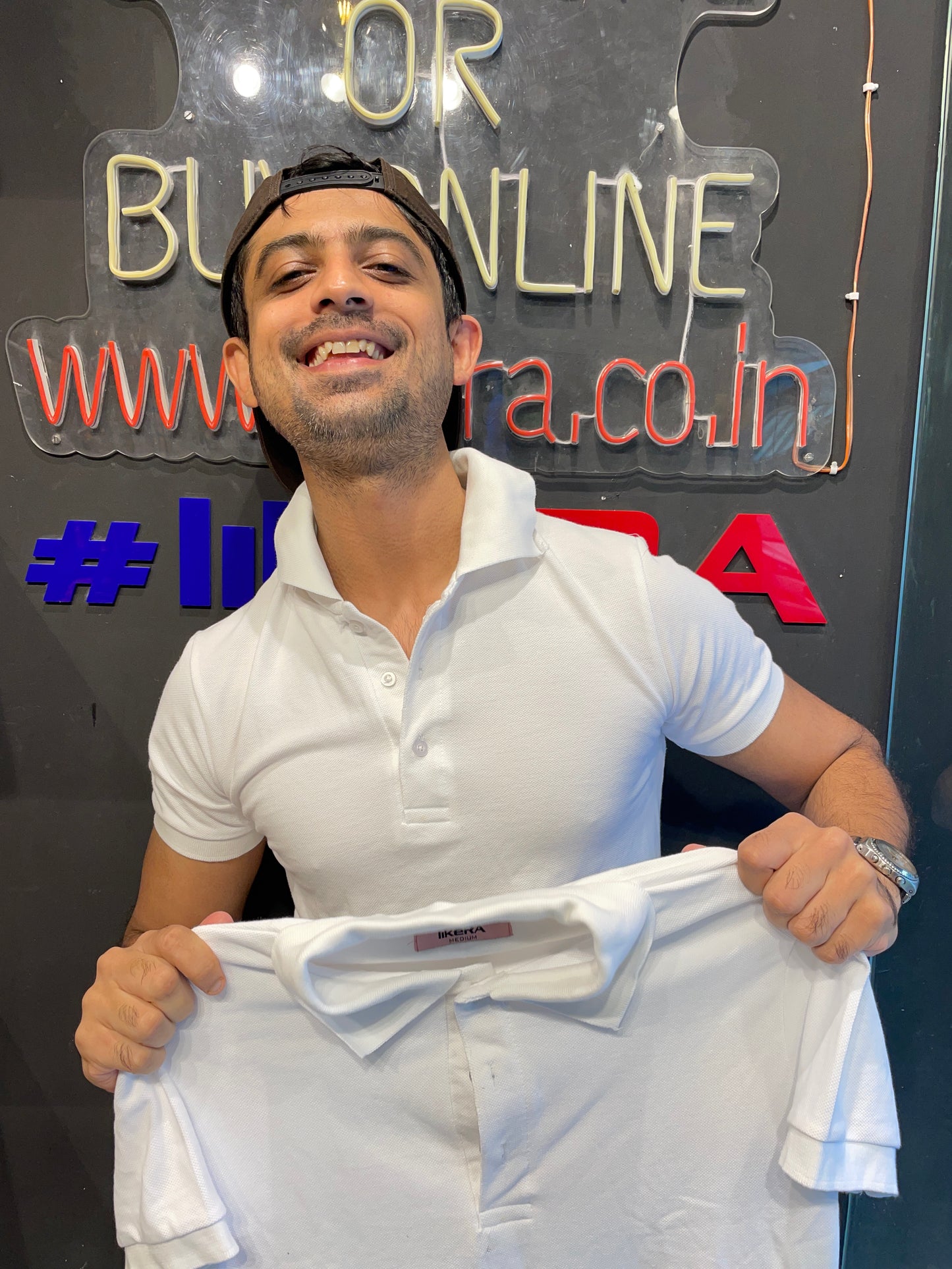White Polo Tshirt