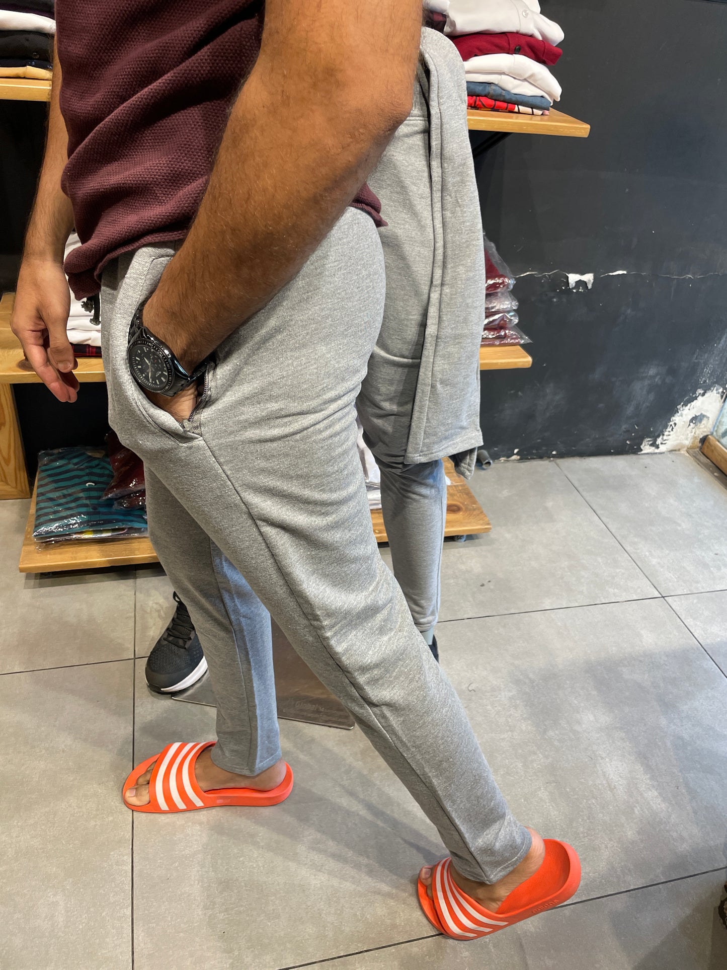 Grey Track-pant