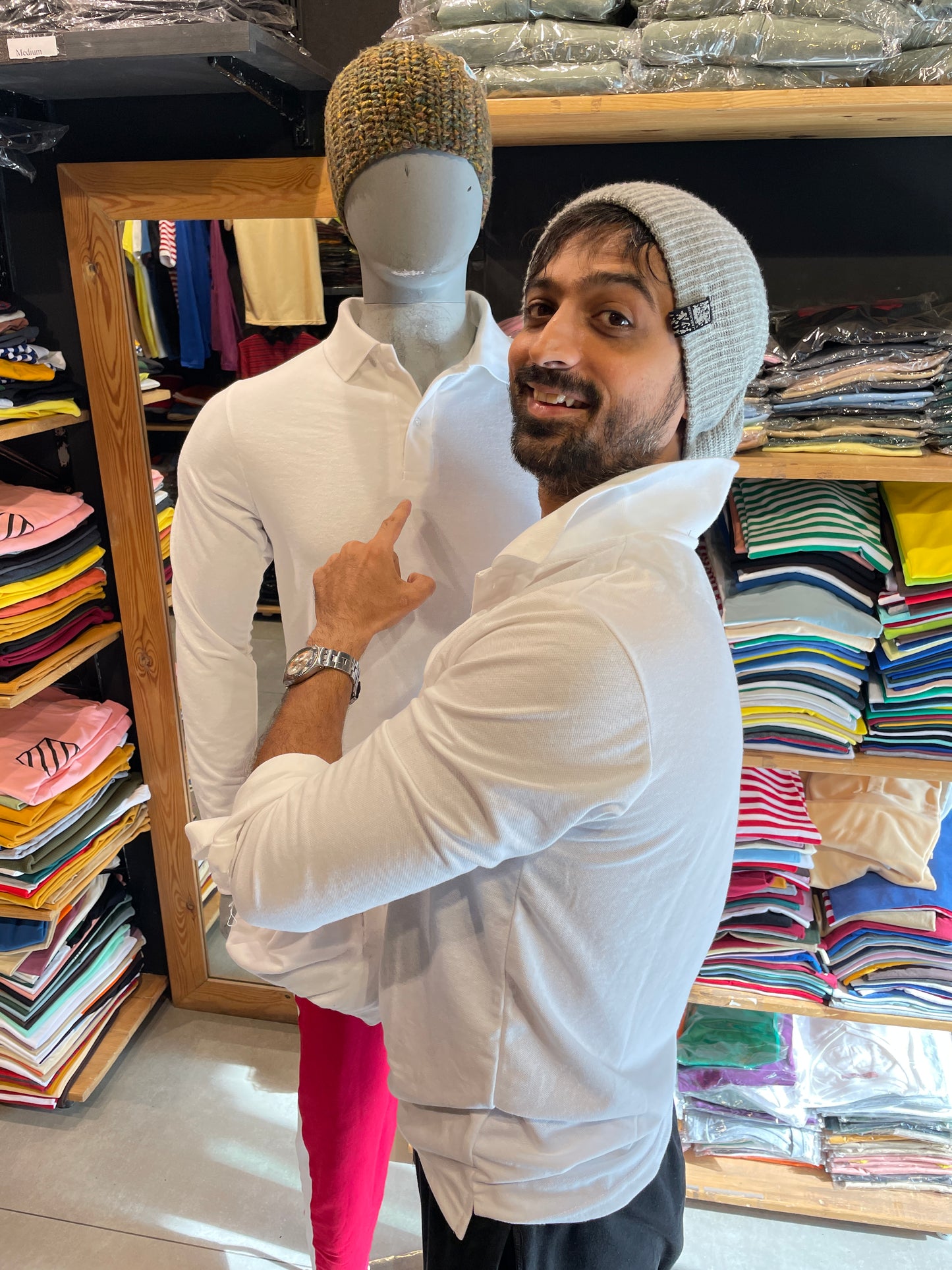White Polo Tshirt