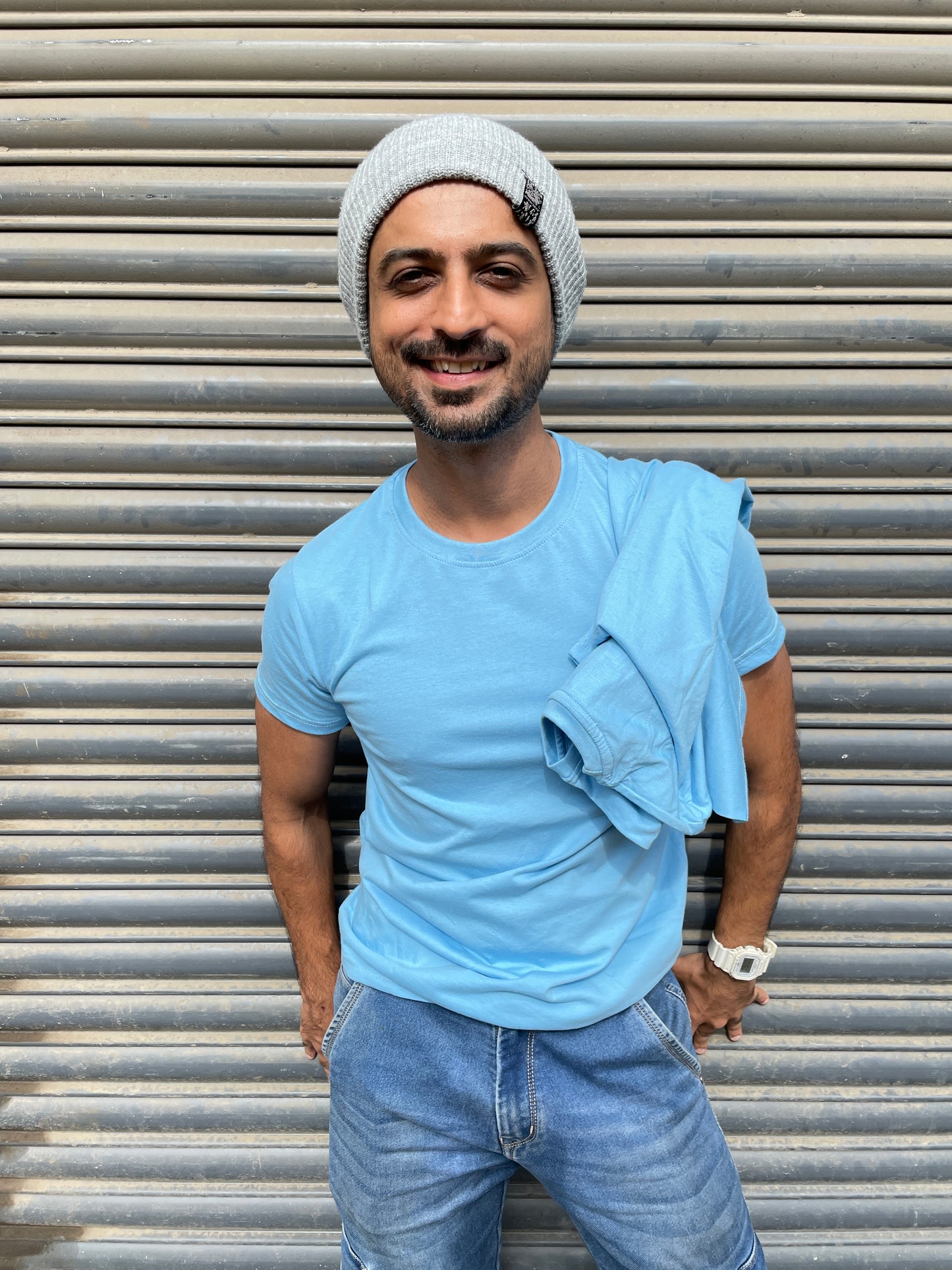Sky Blue Basic Tshirt