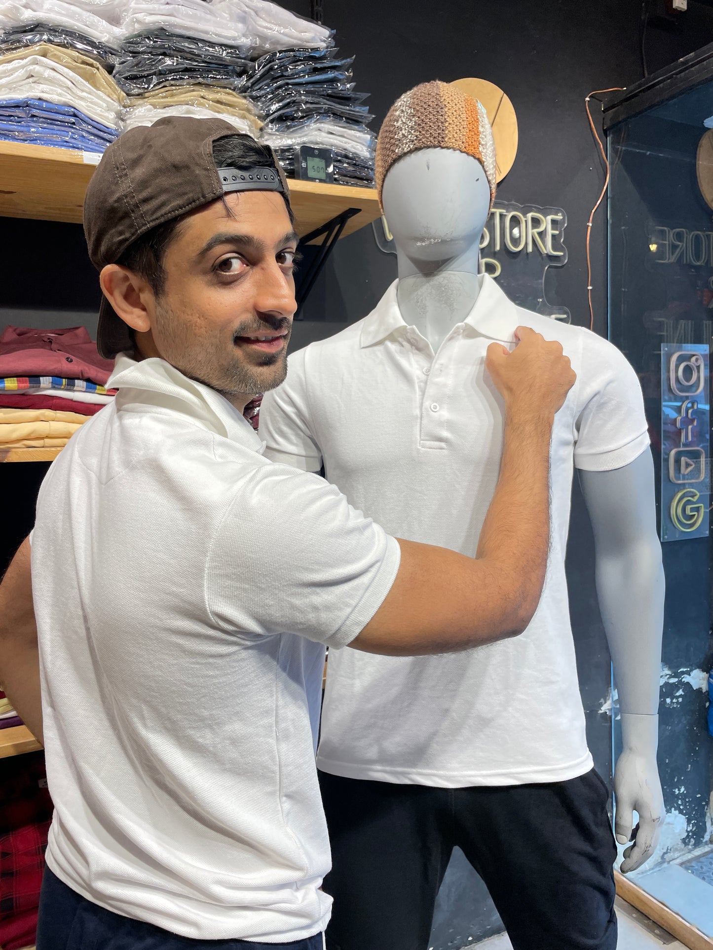 White Polo Tshirt