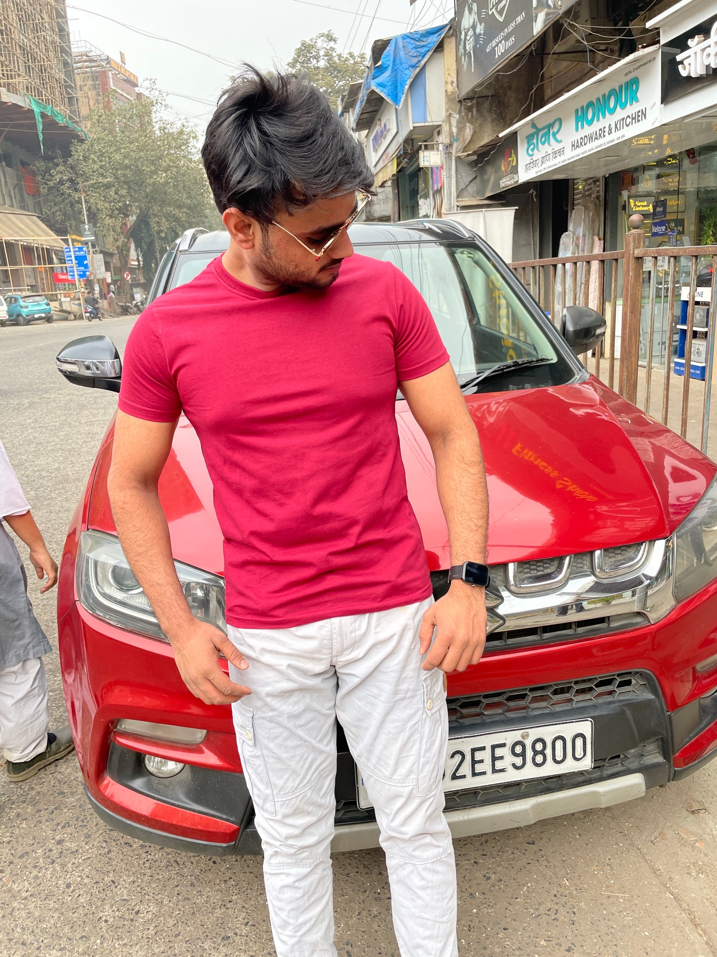 Maroon Basic Tshirt
