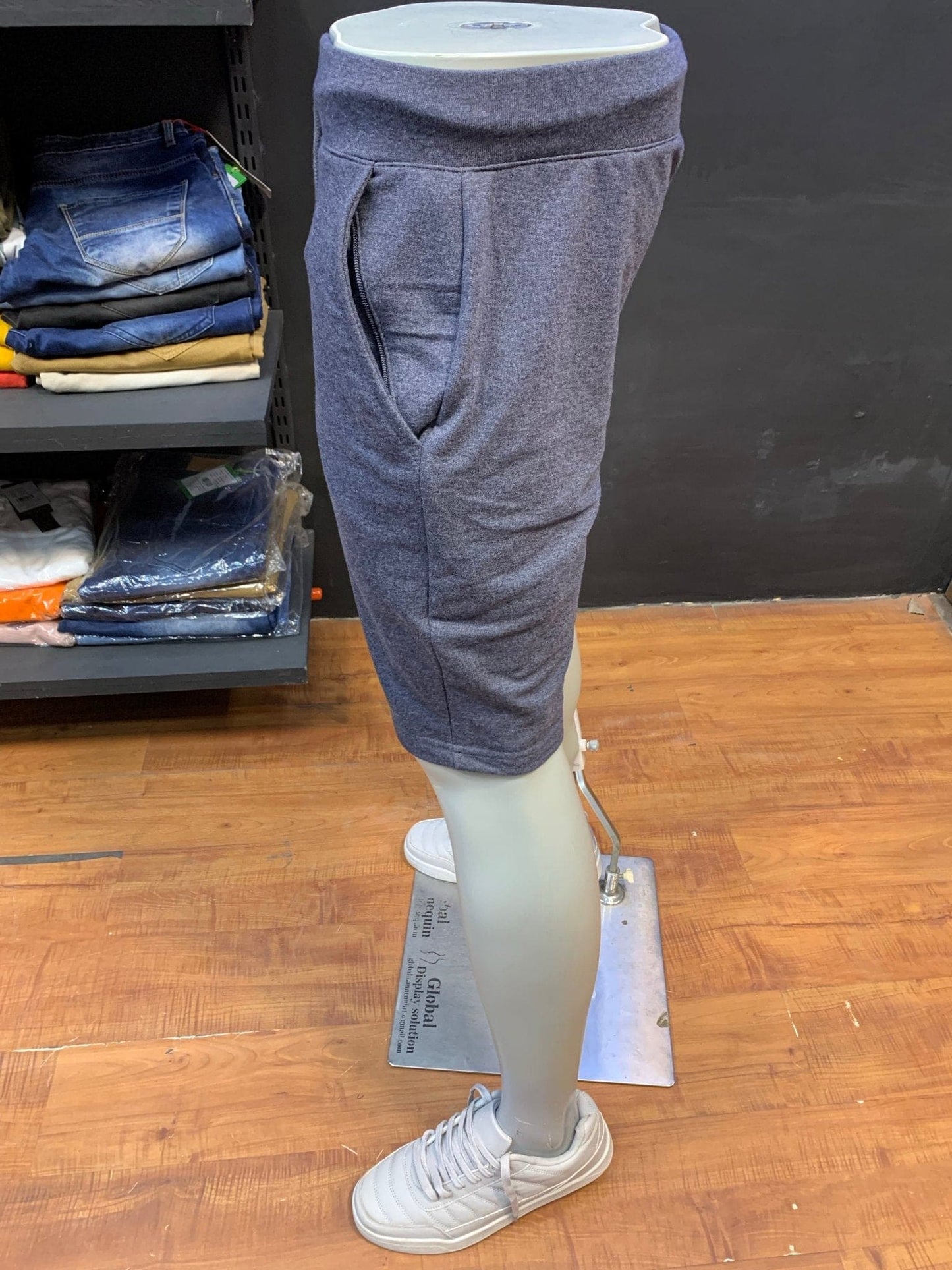 Anthra Navy Shorts - likera Clothing Co