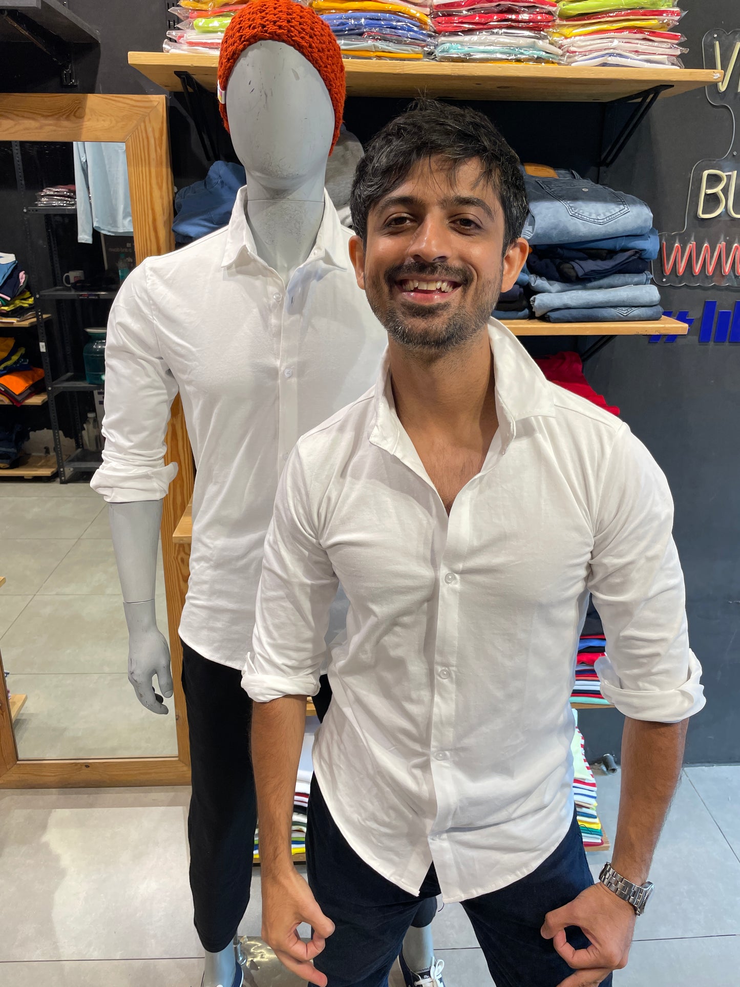 White Basic Shirt