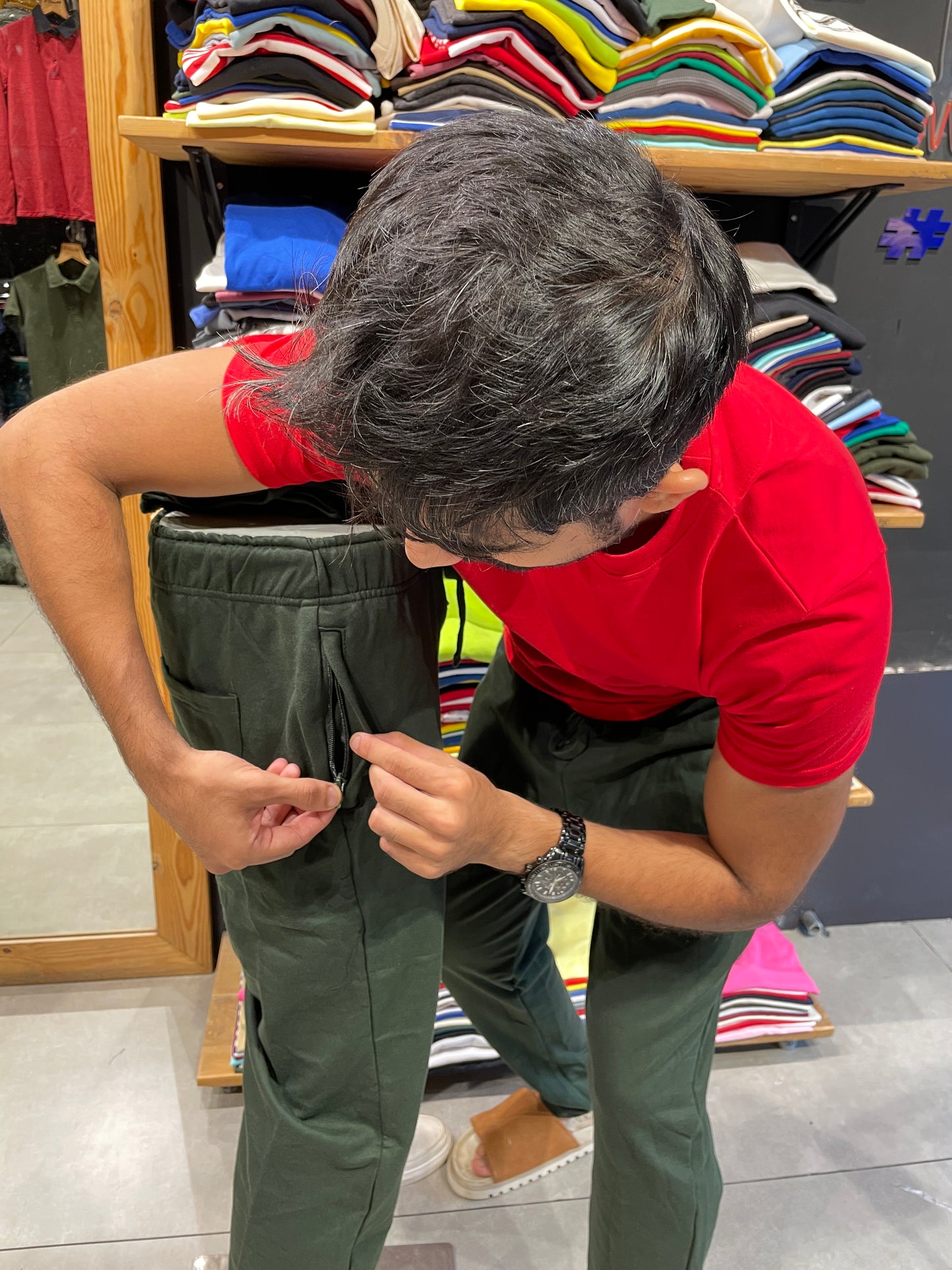 Olive Trackpant