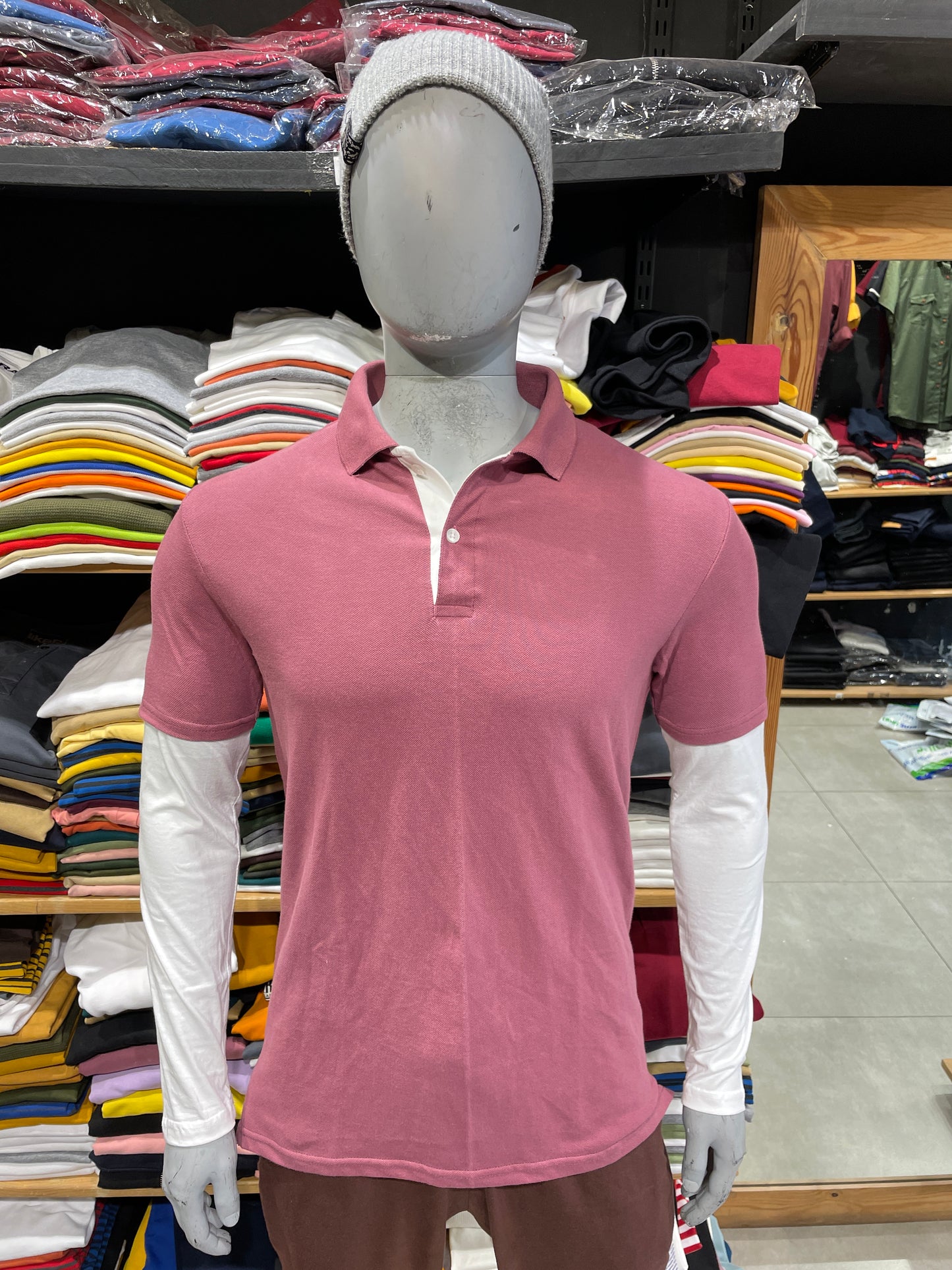 Wild Rose Doctor Sleeves Polo Tshirt