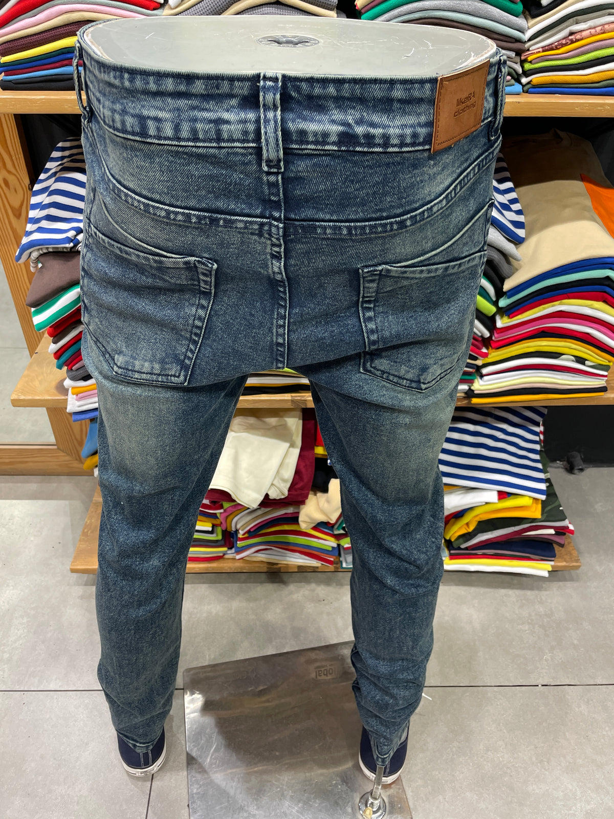Greenish Wash Jeans