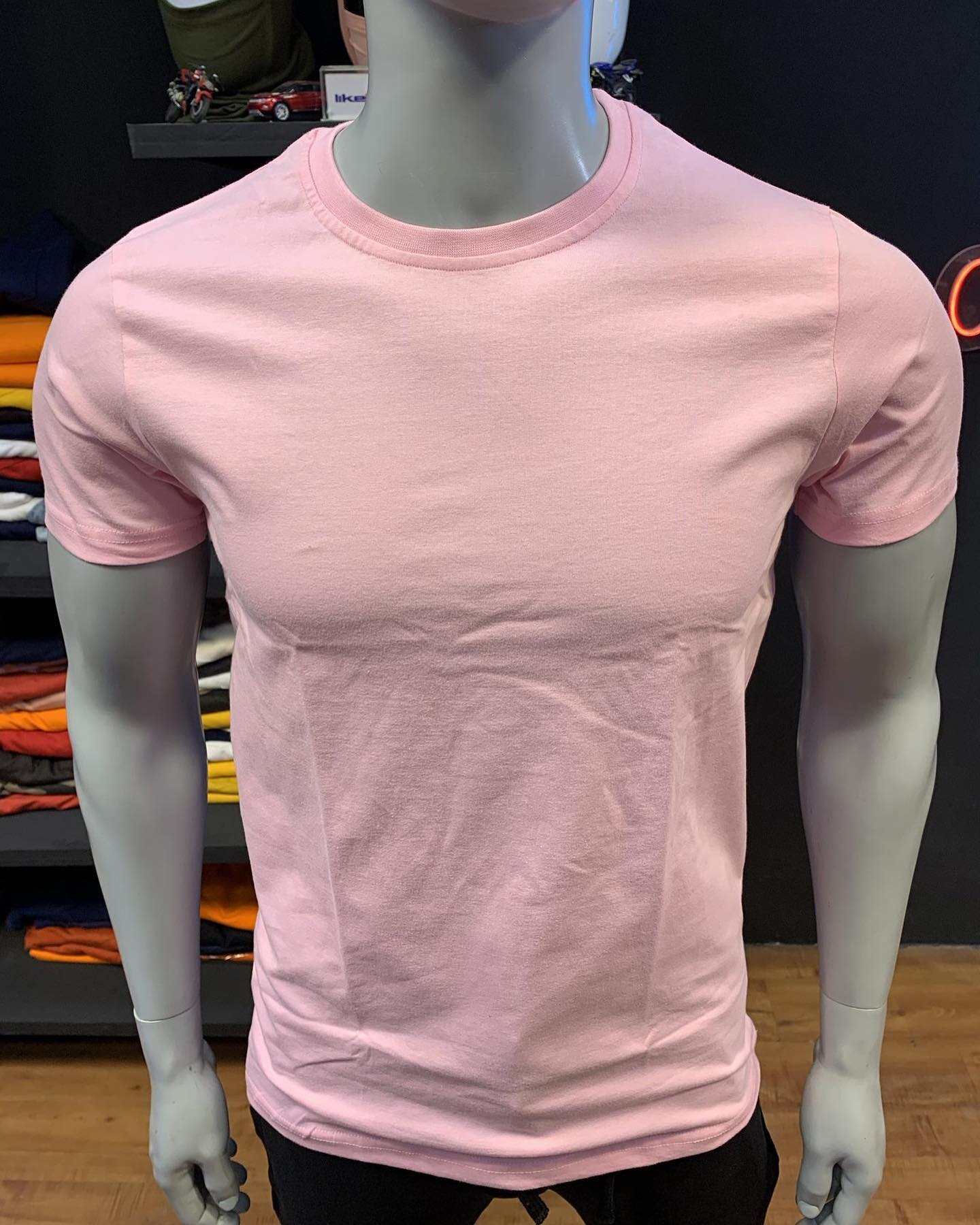 Pink Basic Tshirt (Use discount code BASIC999 for three colours or above)