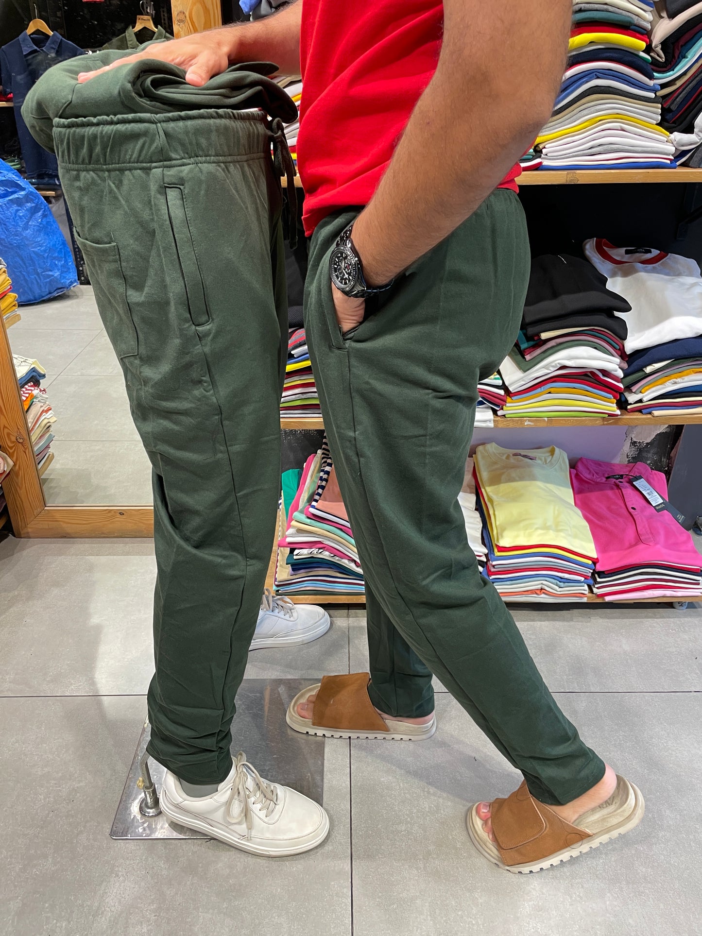 Olive Trackpant