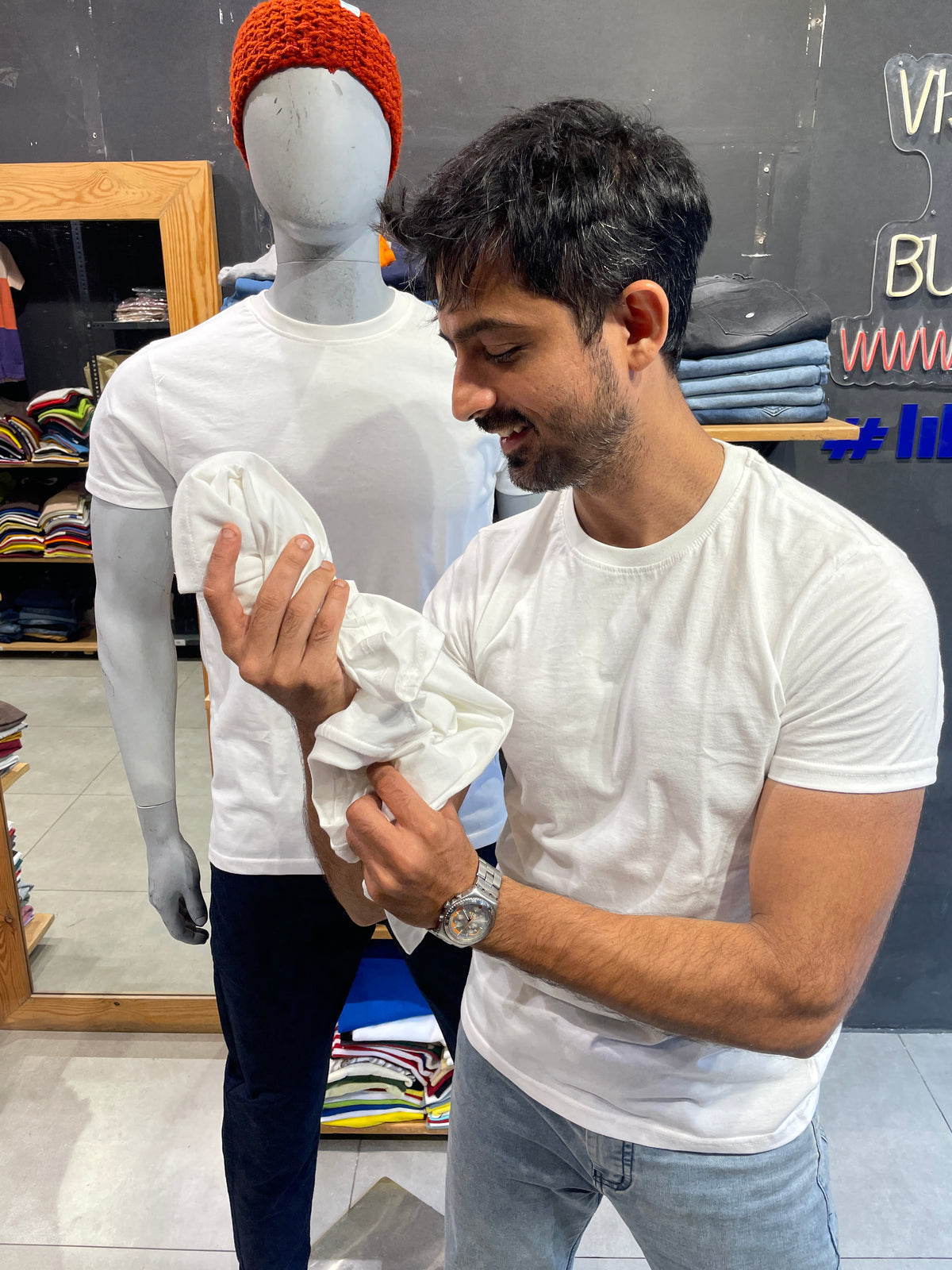 White Basic Tshirt