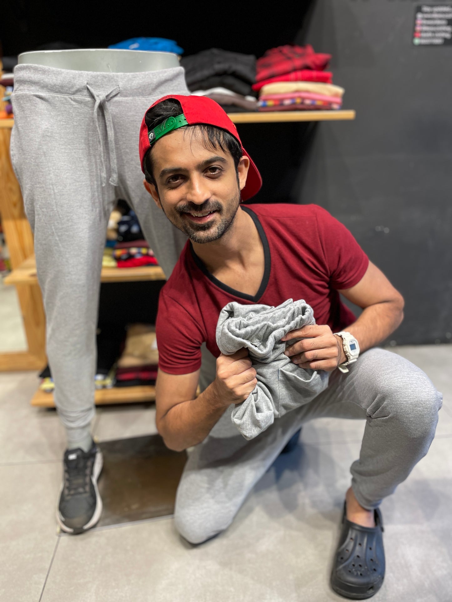 Grey Joggers