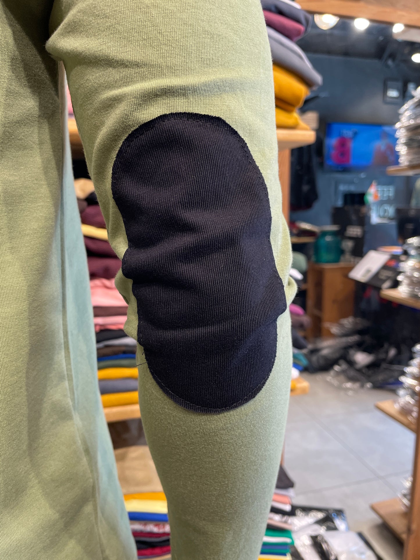 Iguana Elbow Patch Tshirt