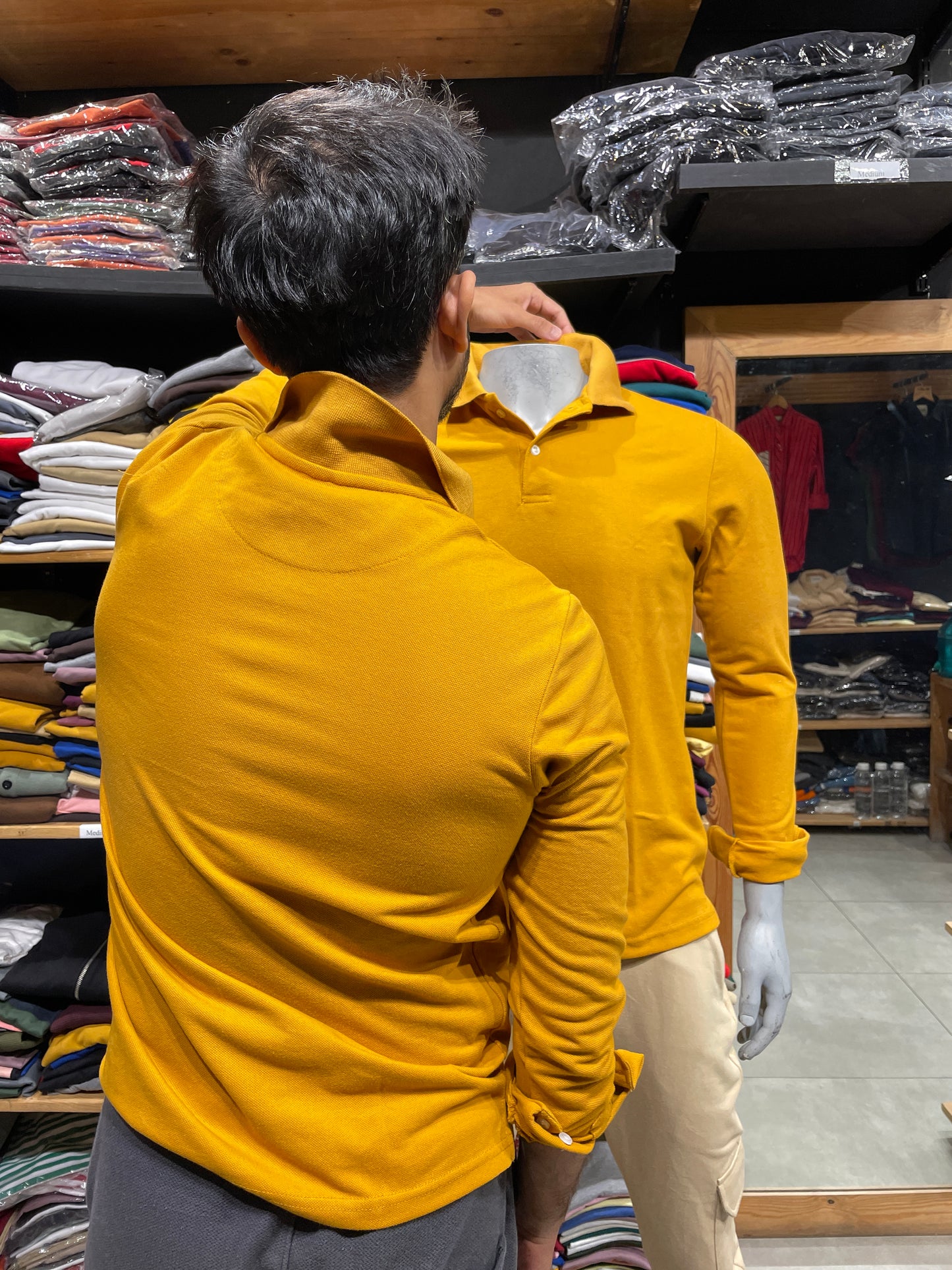 Mustard Polo Tshirt