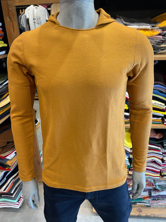 Cinnamon Waffle Hooded Tee