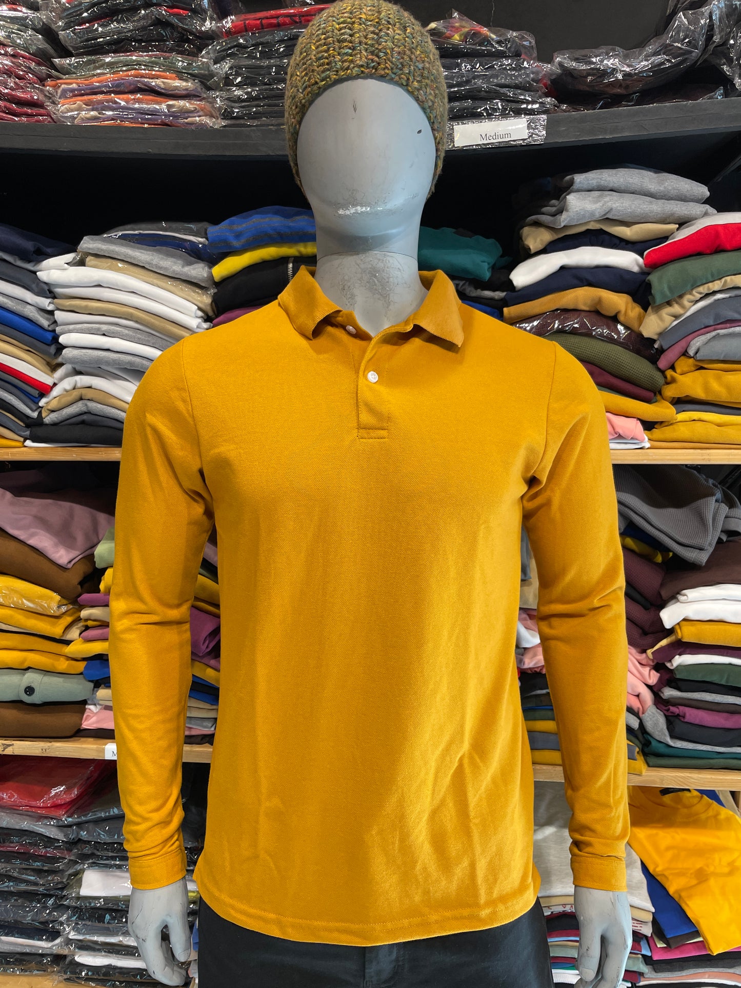 Mustard Polo Tshirt