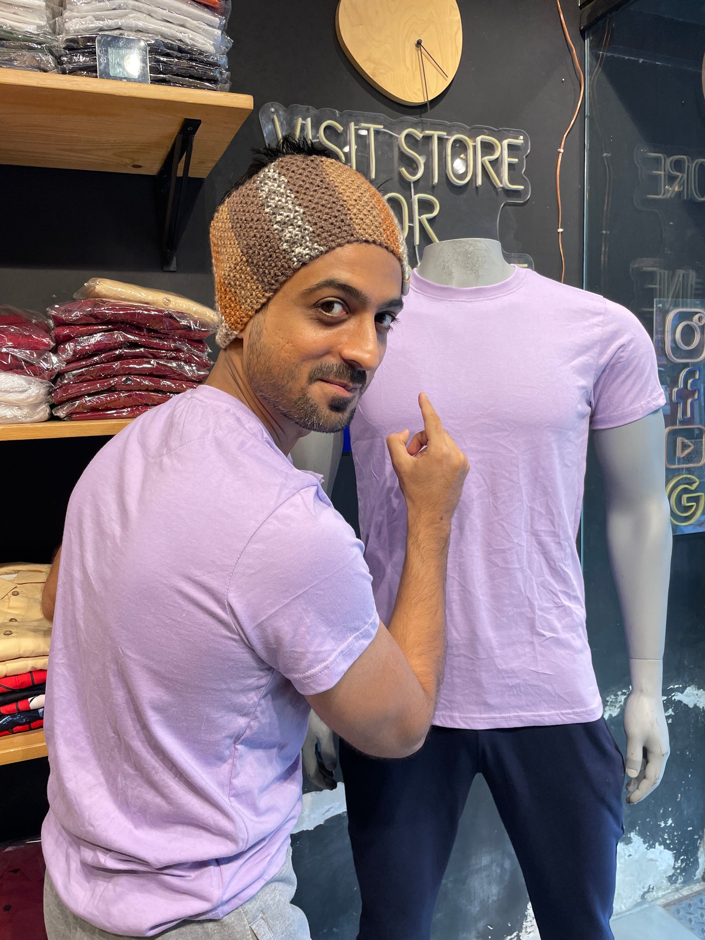 Light Purple Basic Tshirt