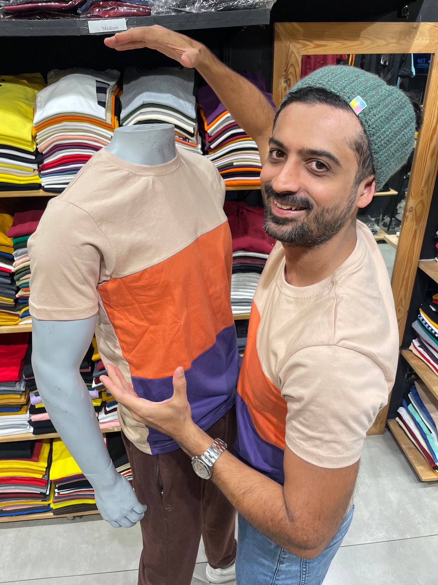 3 Colour Combination Tshirt