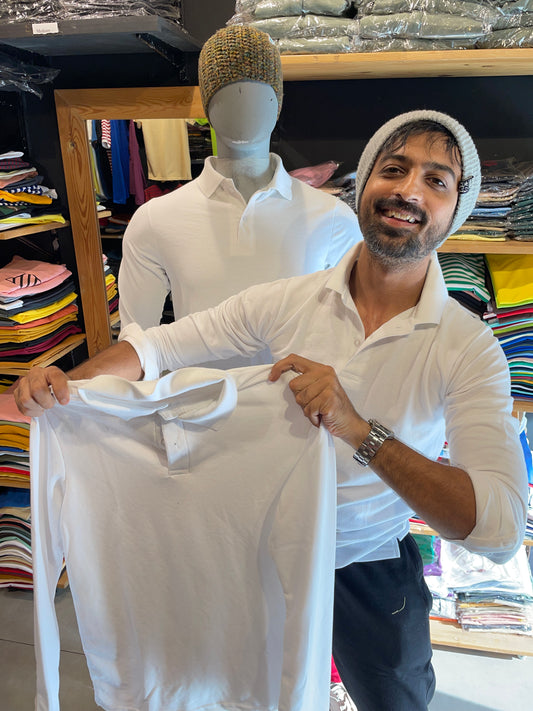 White Polo Tshirt