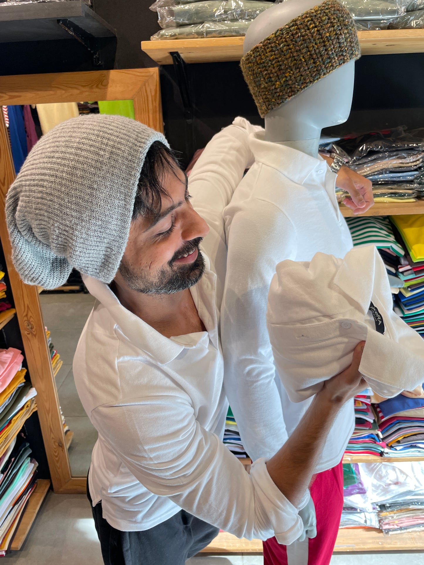 White Polo Tshirt