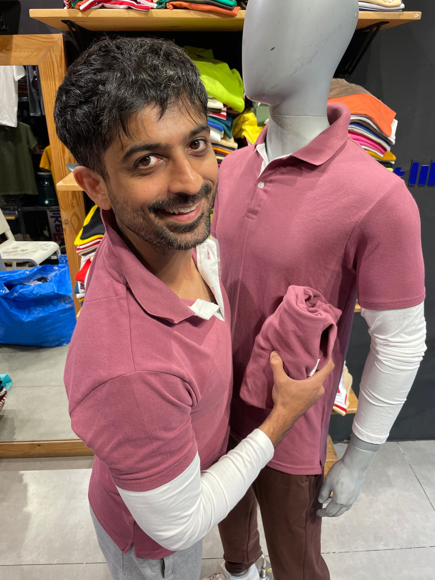 Wild Rose Doctor Sleeves Polo Tshirt