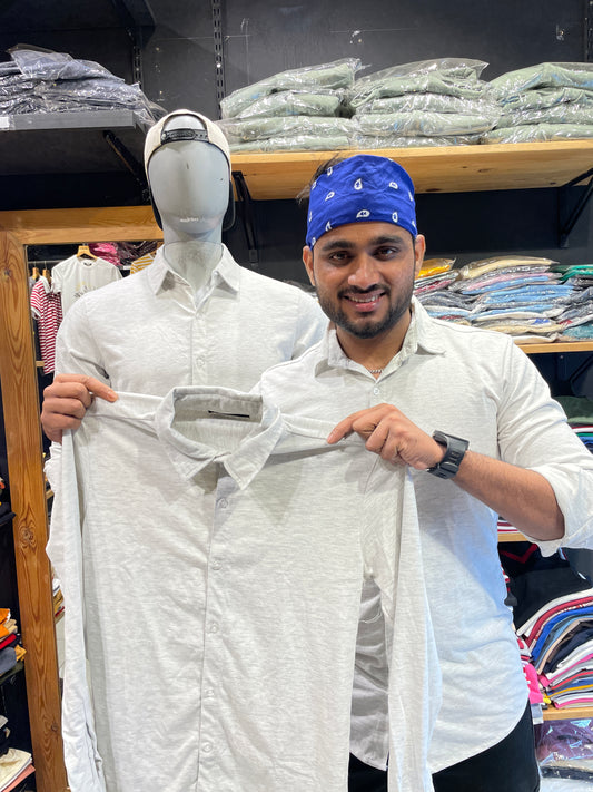 Ecru Melange Shirt