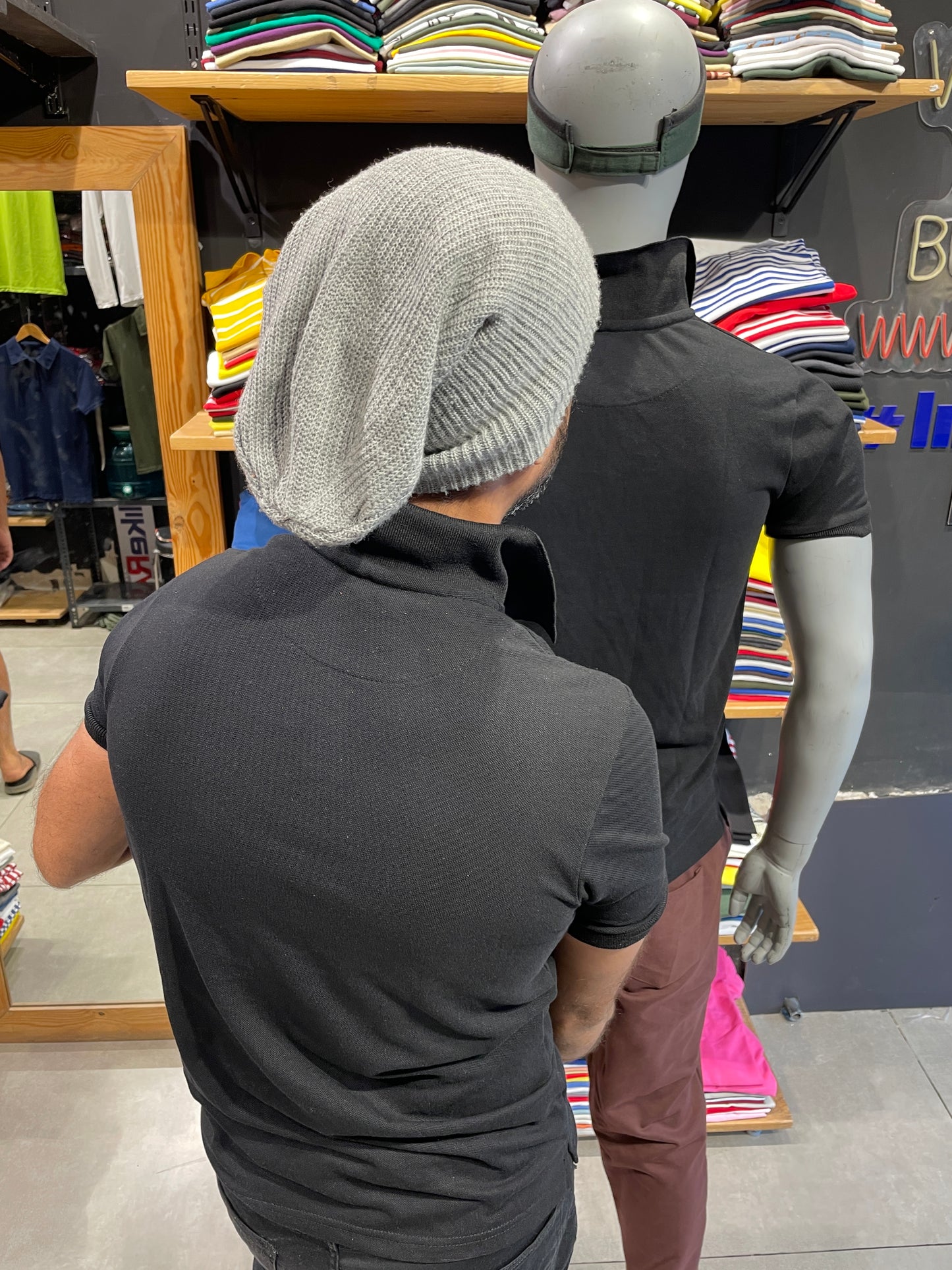 Black Polo Tshirt