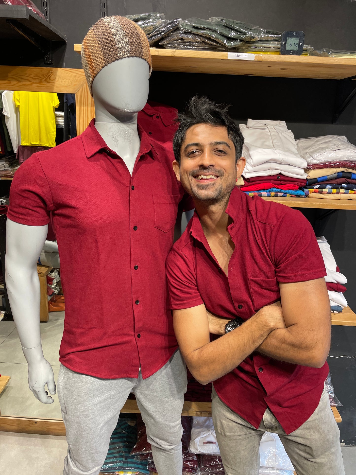 Maroon Matty Shirt