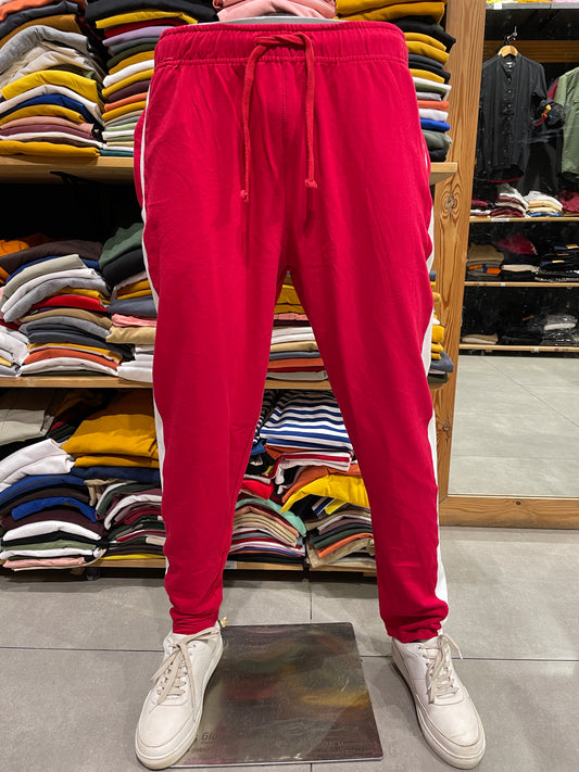Red Side Stripe Trackpant