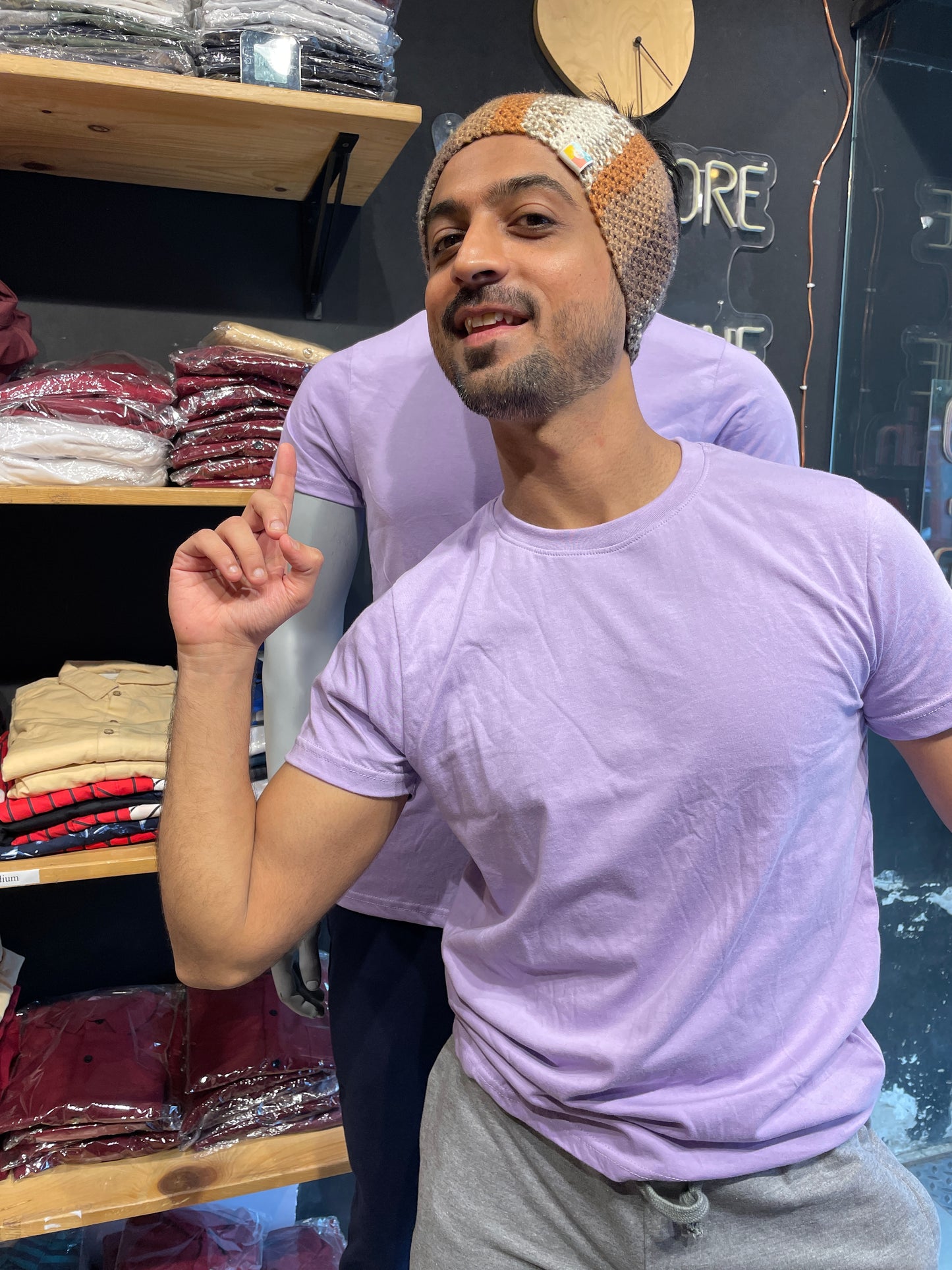 Light Purple Basic Tshirt