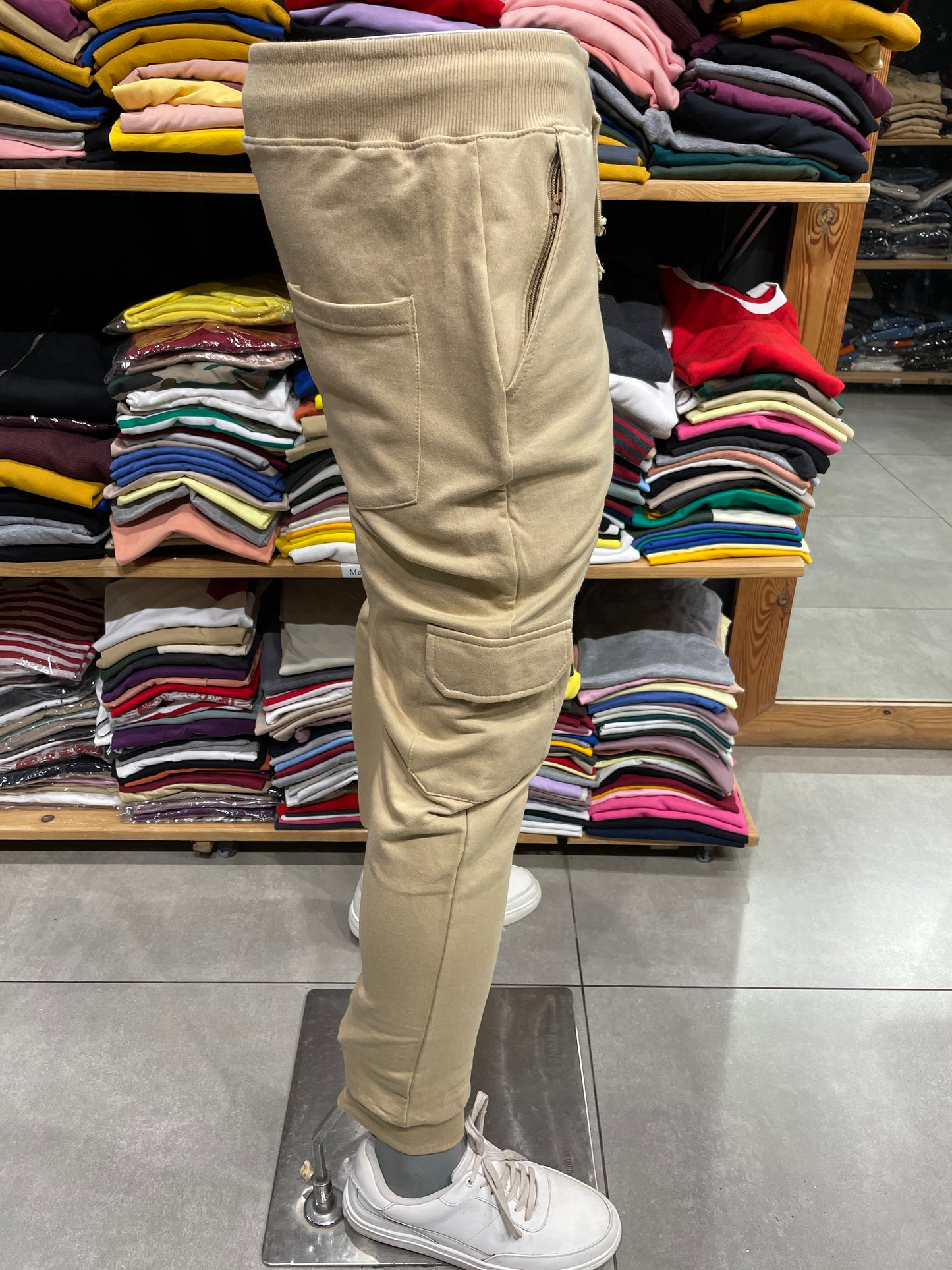 Sand Cargo Style Joggers