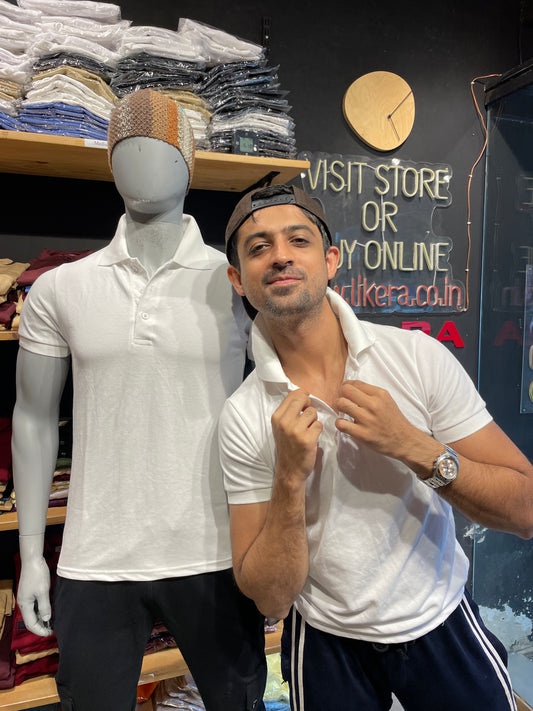 White Polo Tshirt