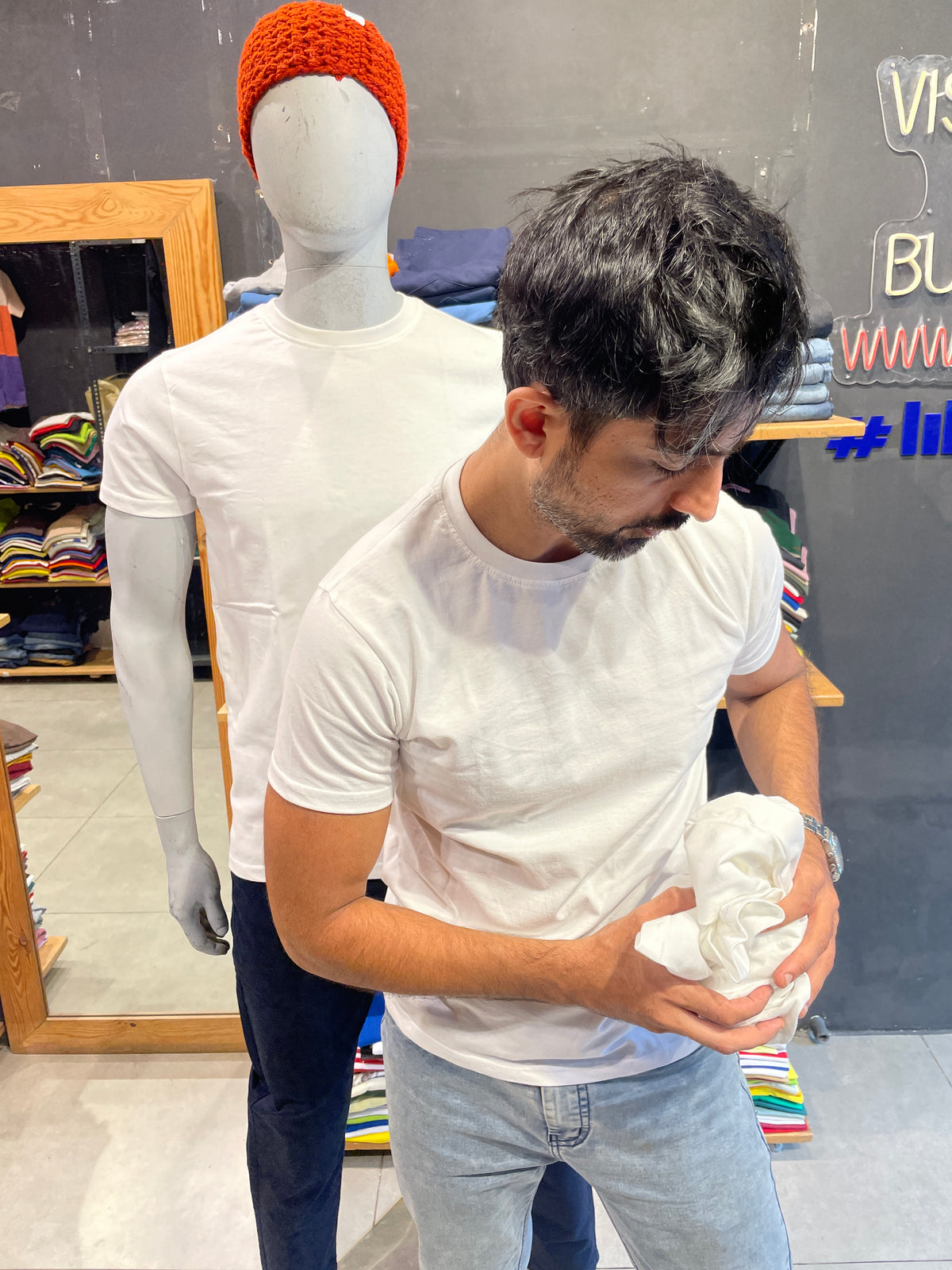 White Basic Tshirt