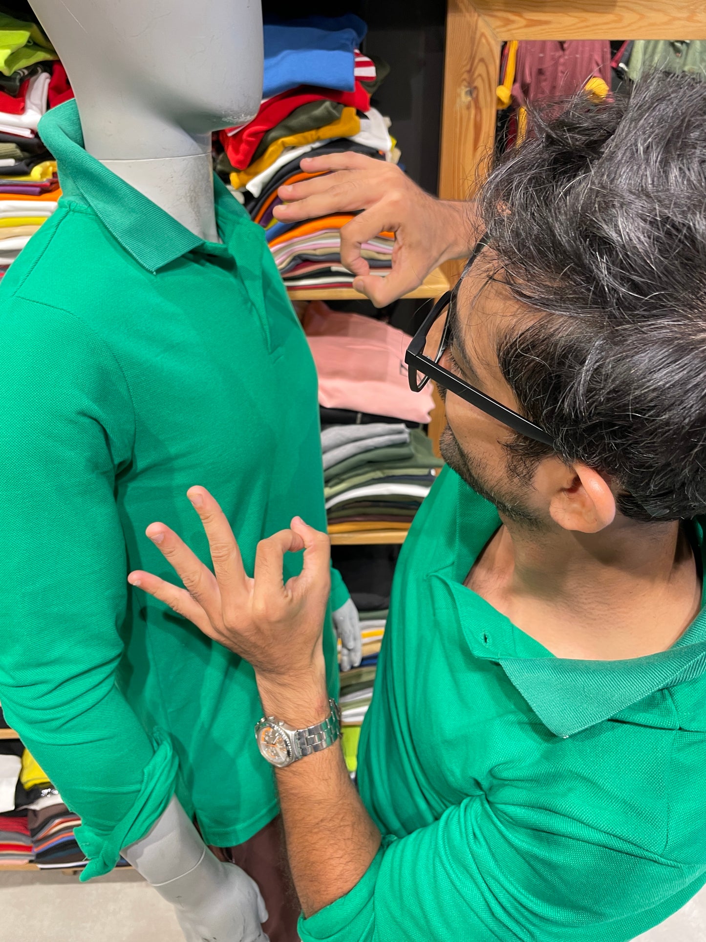 Green Polo Tshirt