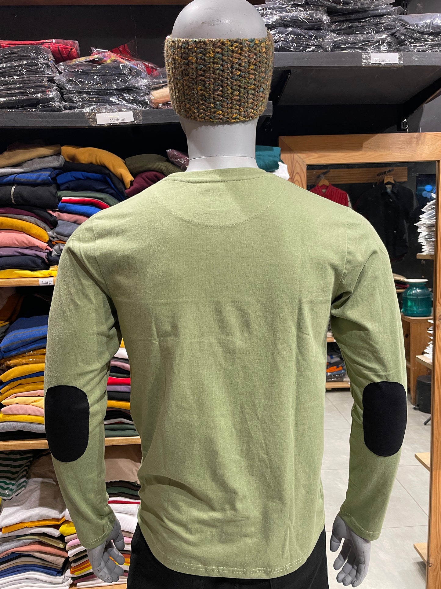 Iguana Elbow Patch Tshirt