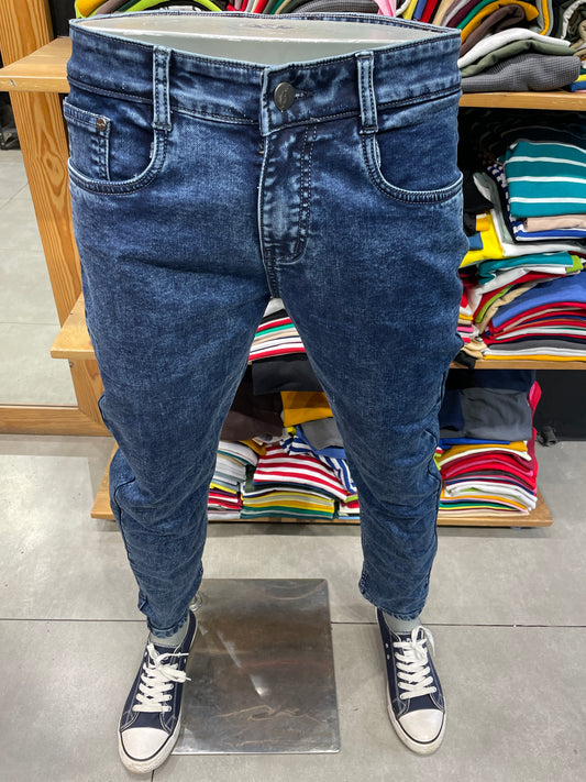 Dark Blue Wash Jeans