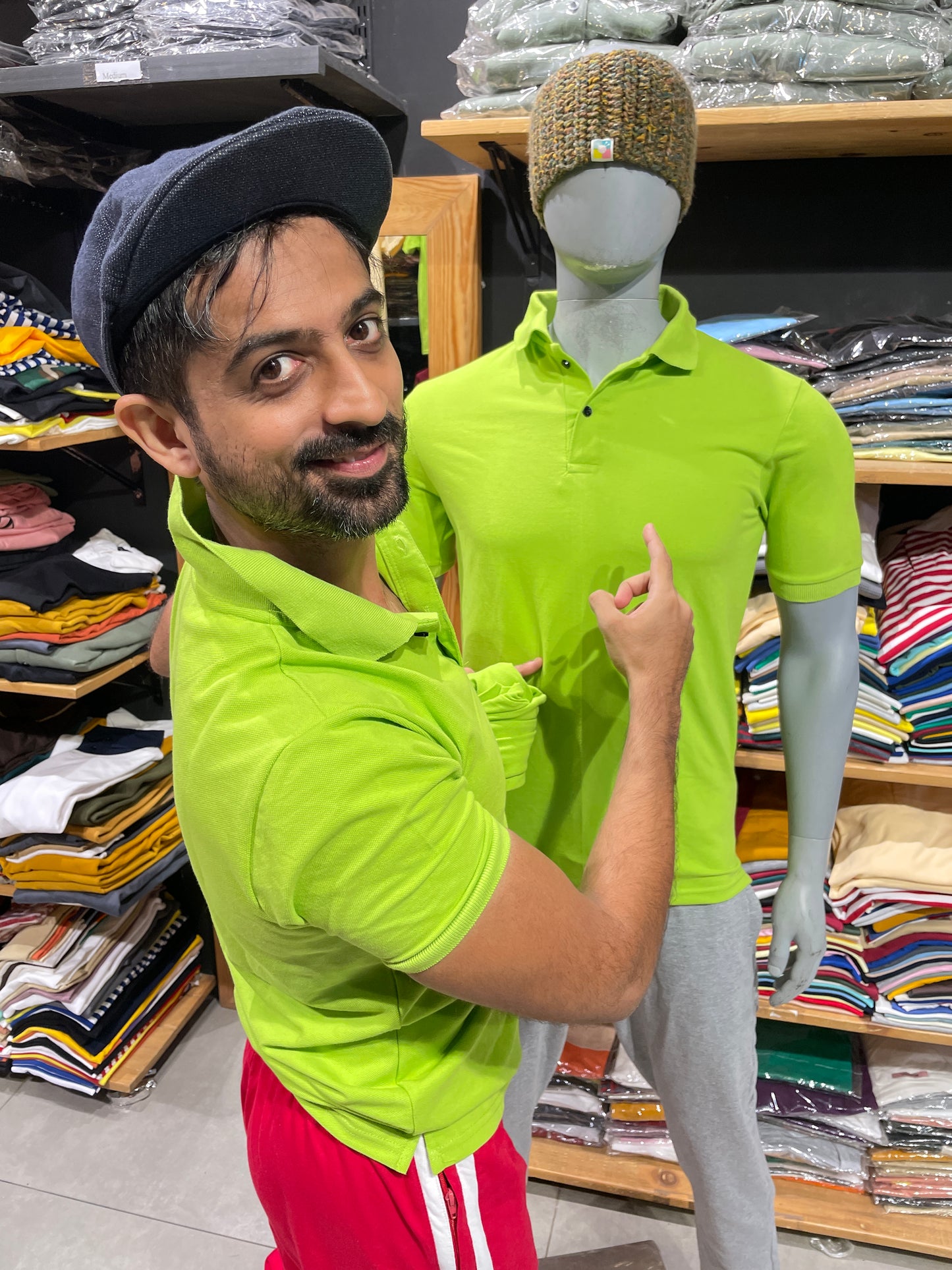 Apple Green Polo Tshirt