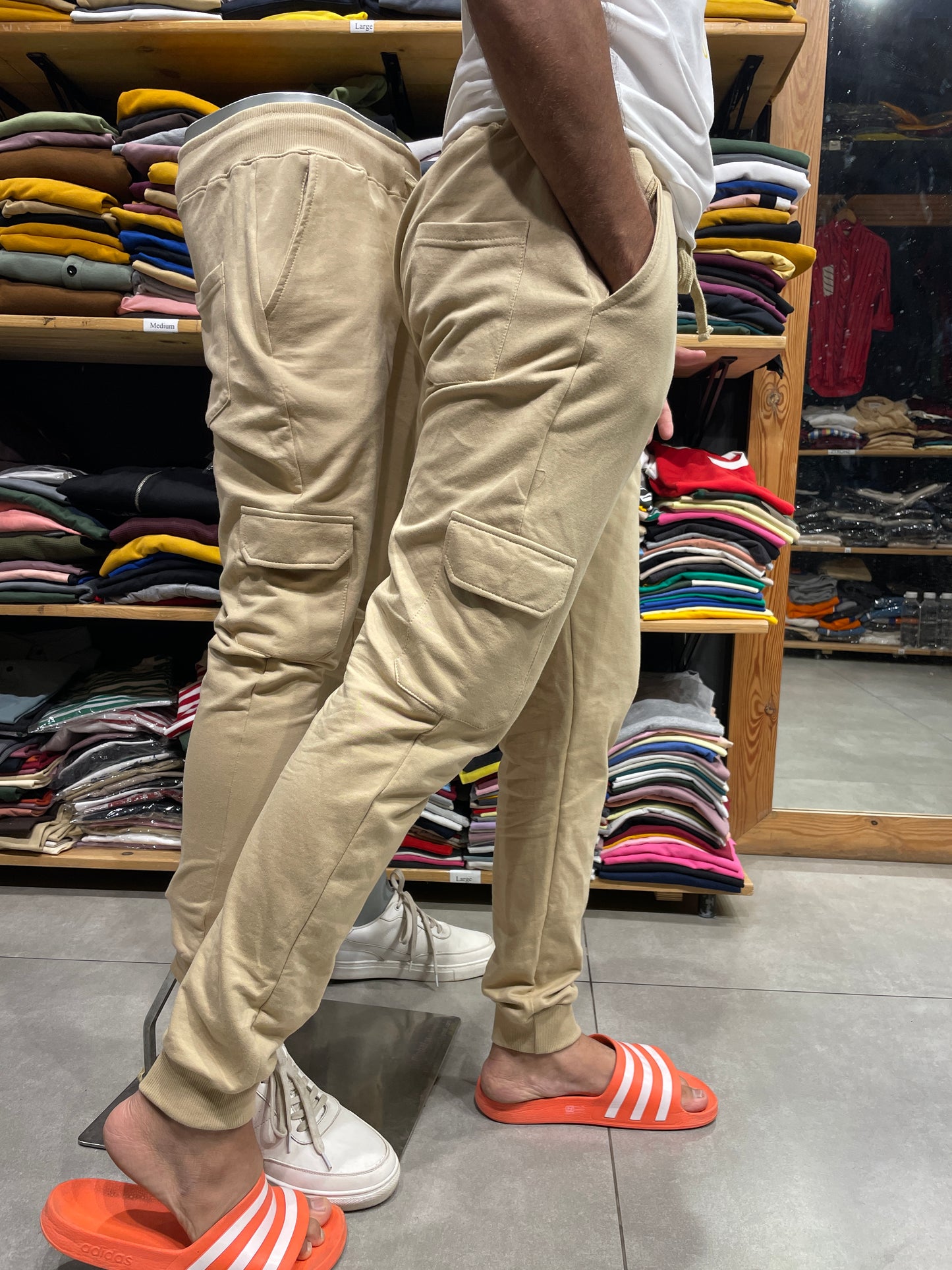 Sand Cargo Style Joggers