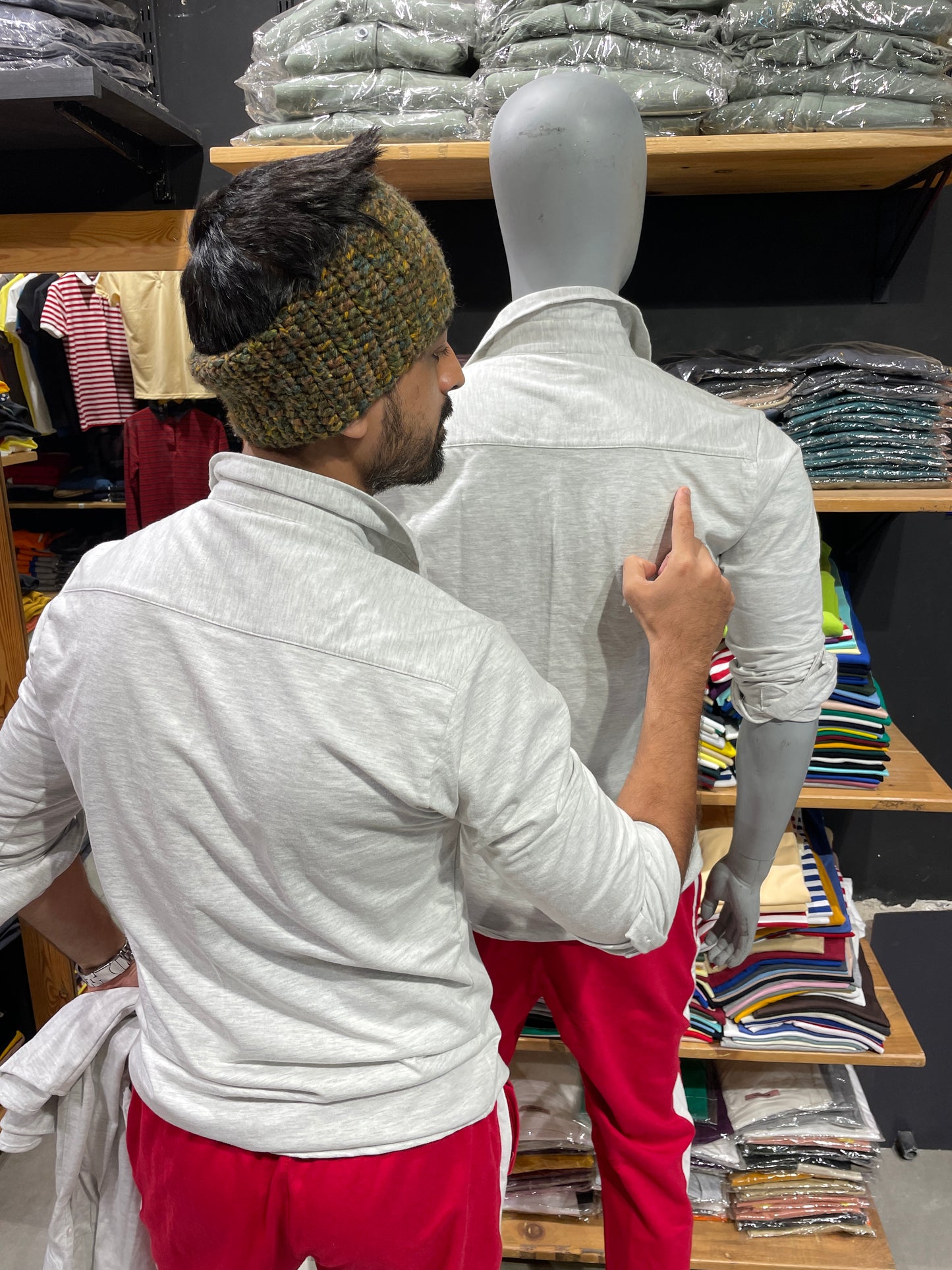 Ecru Melange Shirt