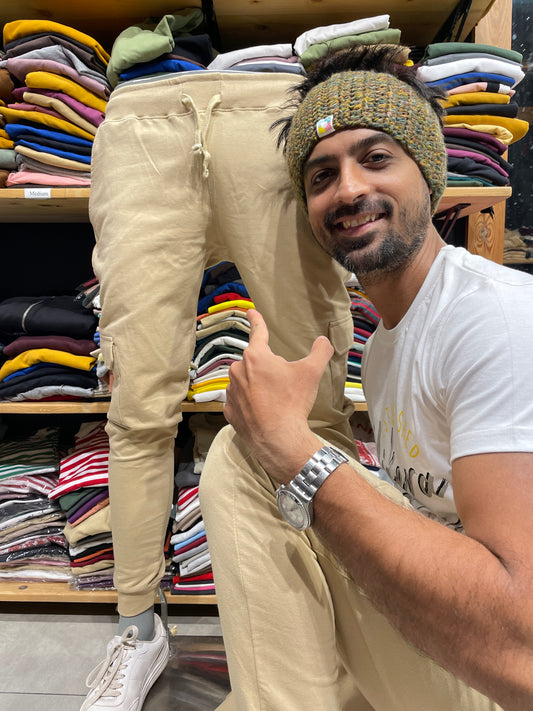 Sand Cargo Style Joggers