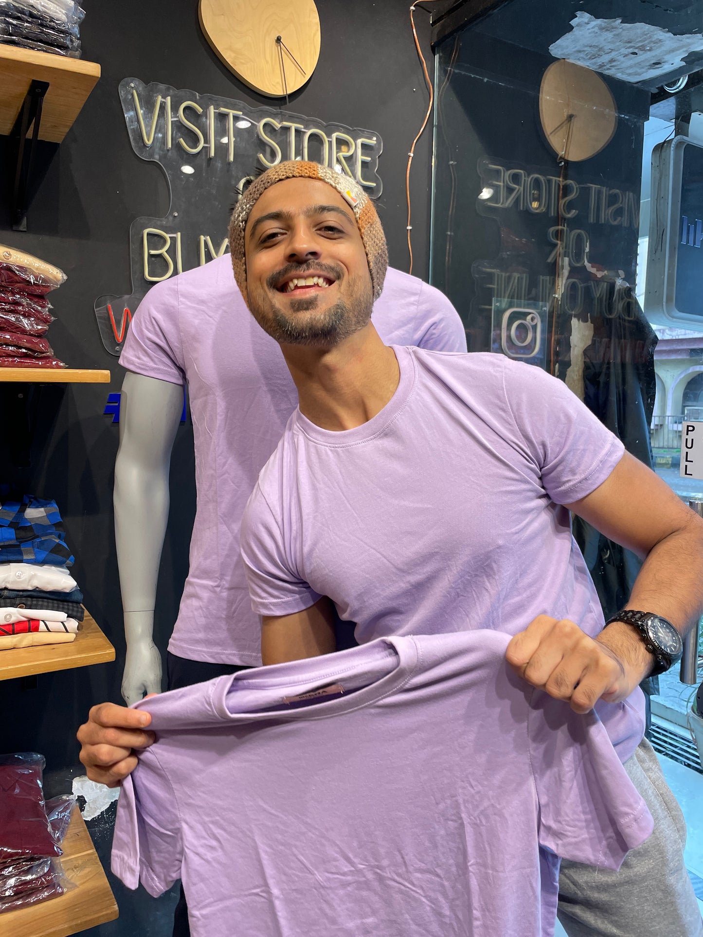 Light Purple Basic Tshirt