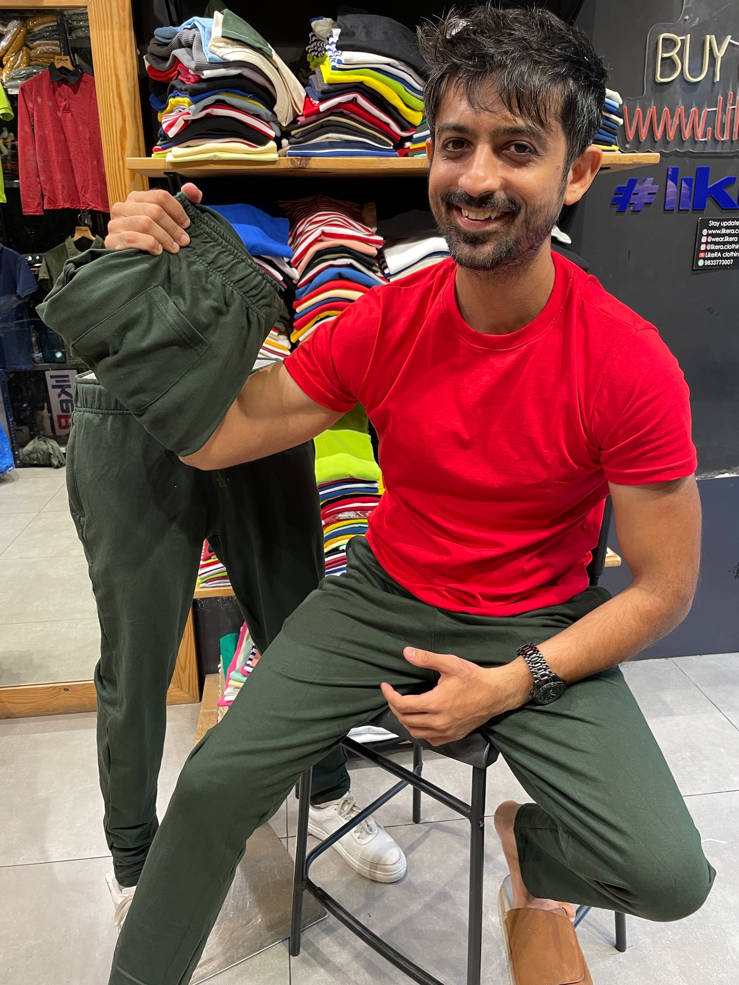 Olive Trackpant