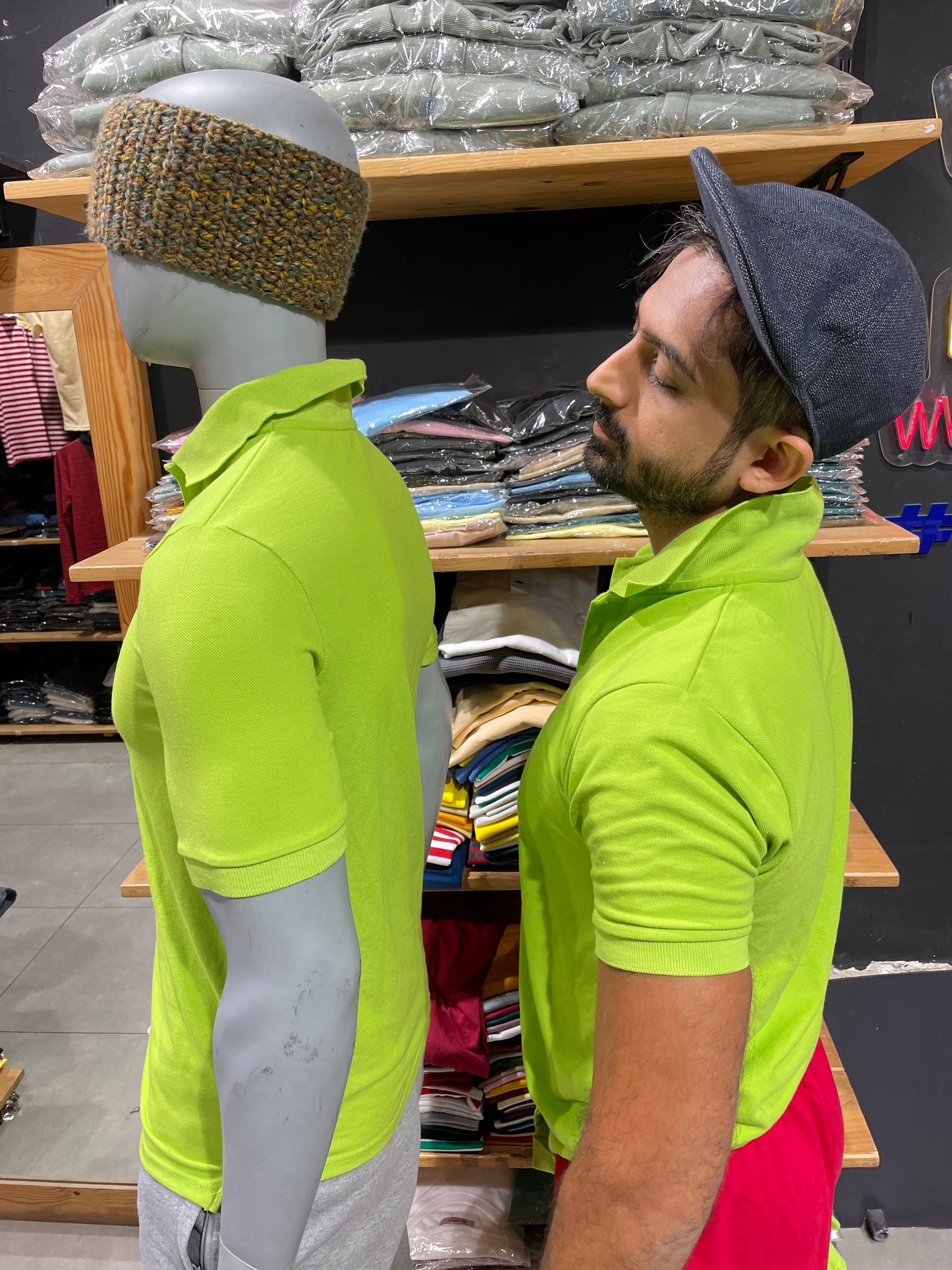 Apple Green Polo Tshirt