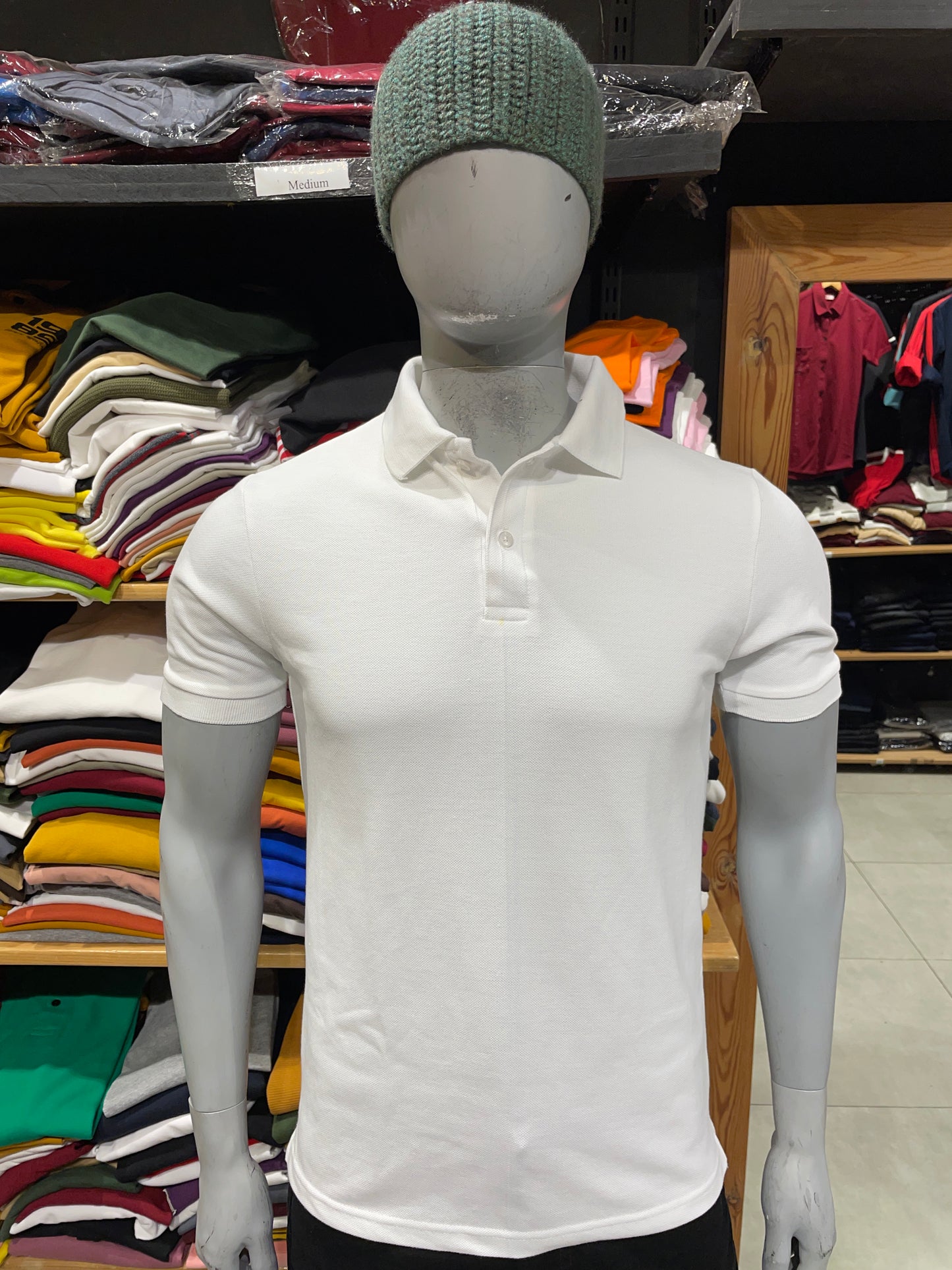 White Polo Tshirt