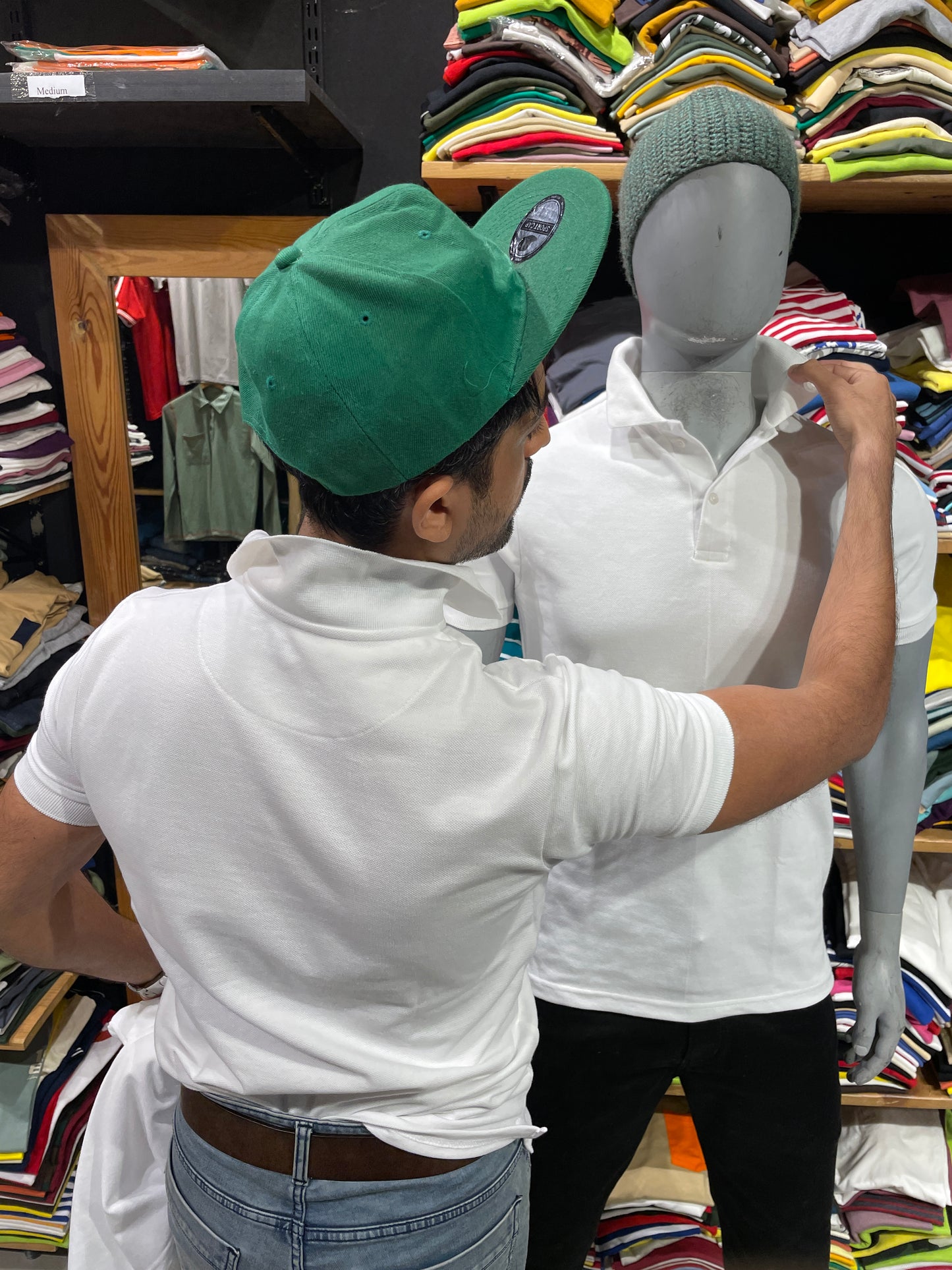 White Polo Tshirt