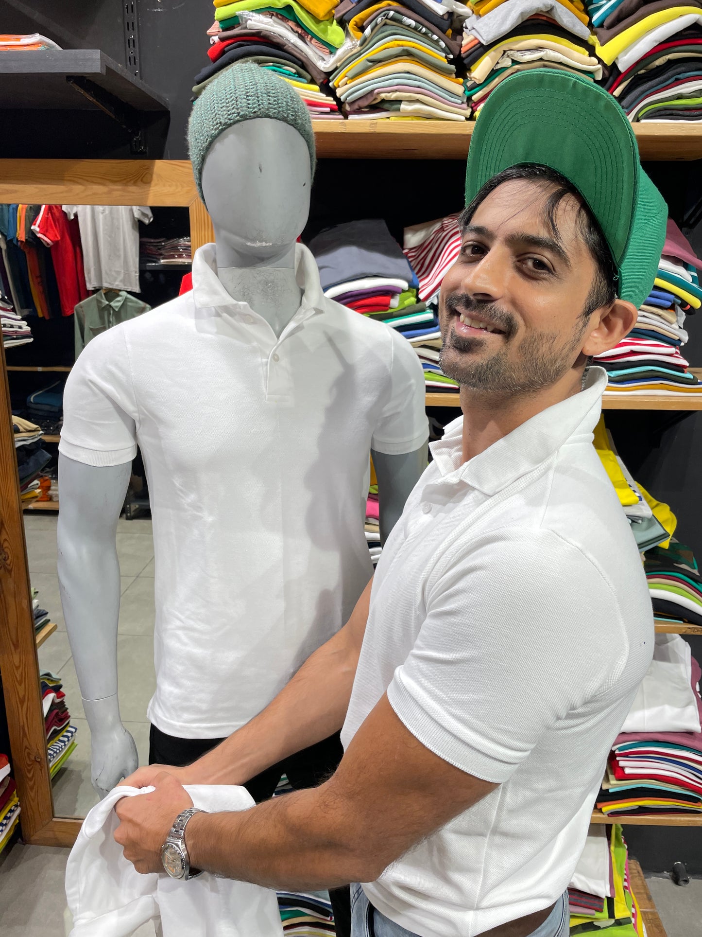 White Polo Tshirt