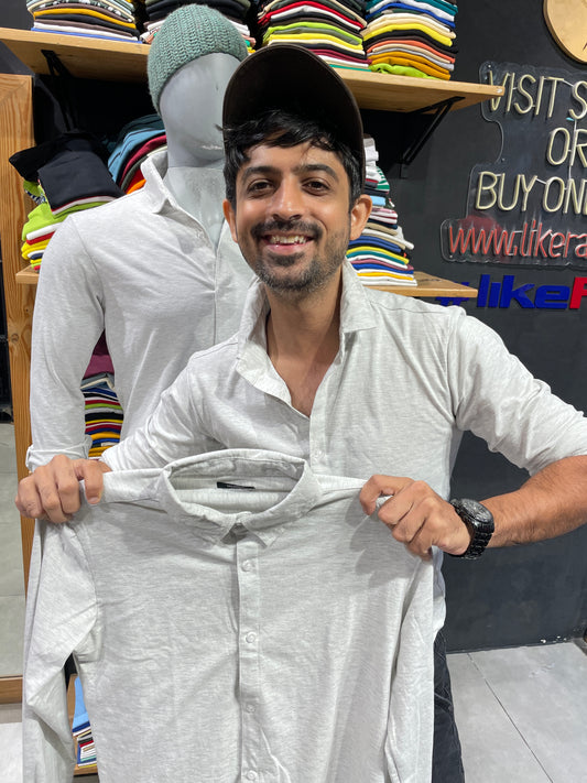 Ecru Melange Shirt