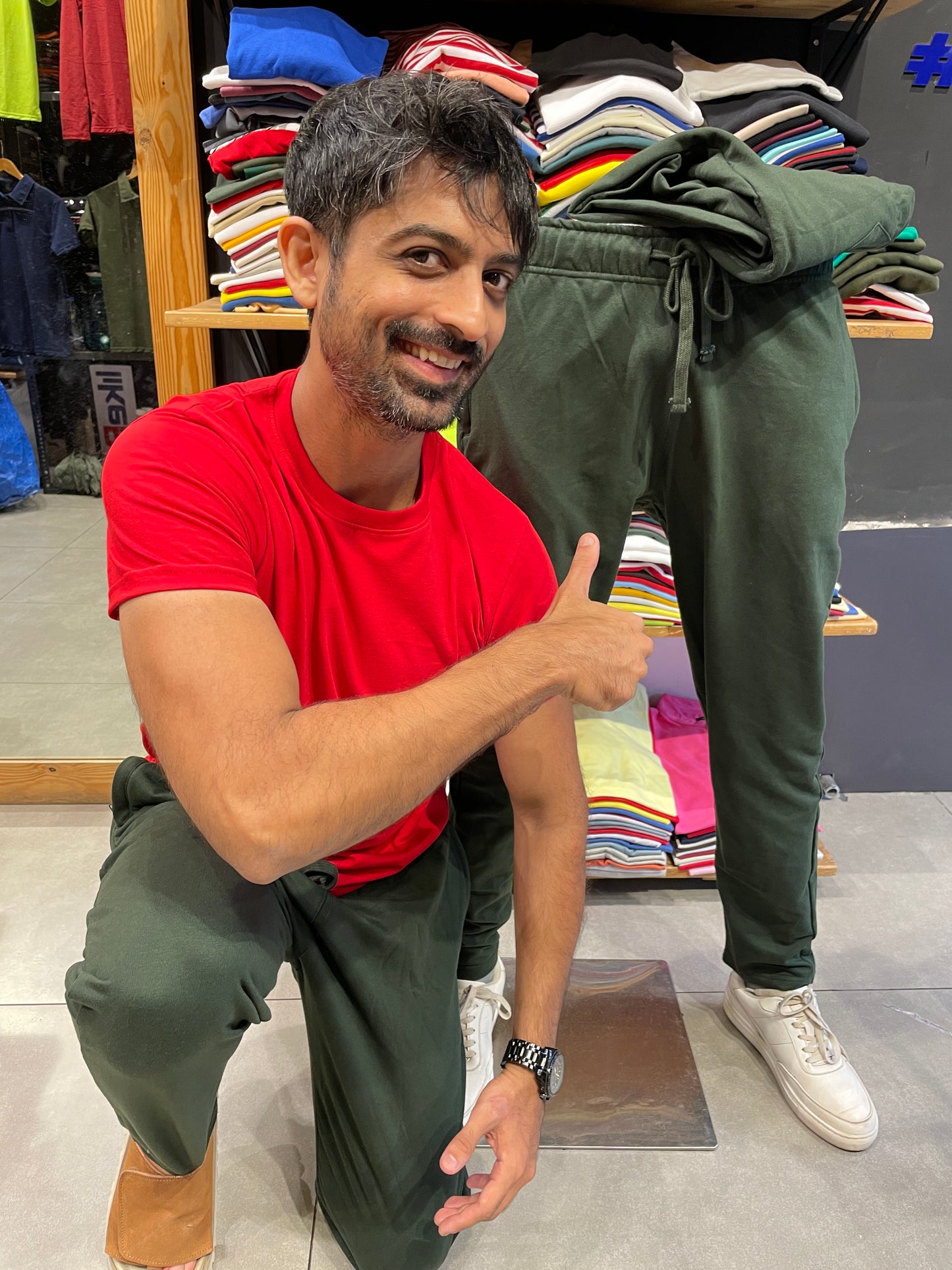 Olive Trackpant