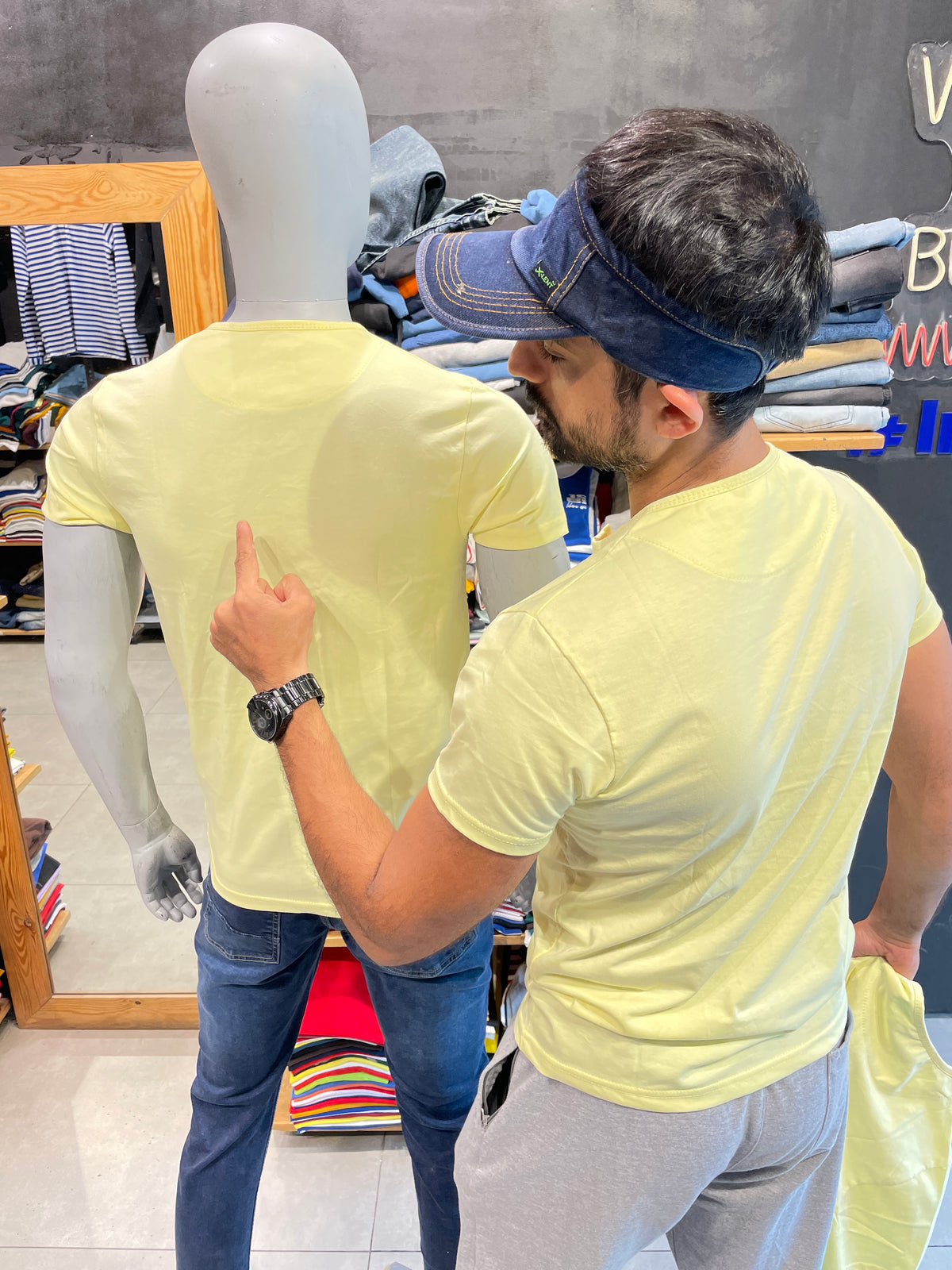 Light Lemon Henley
